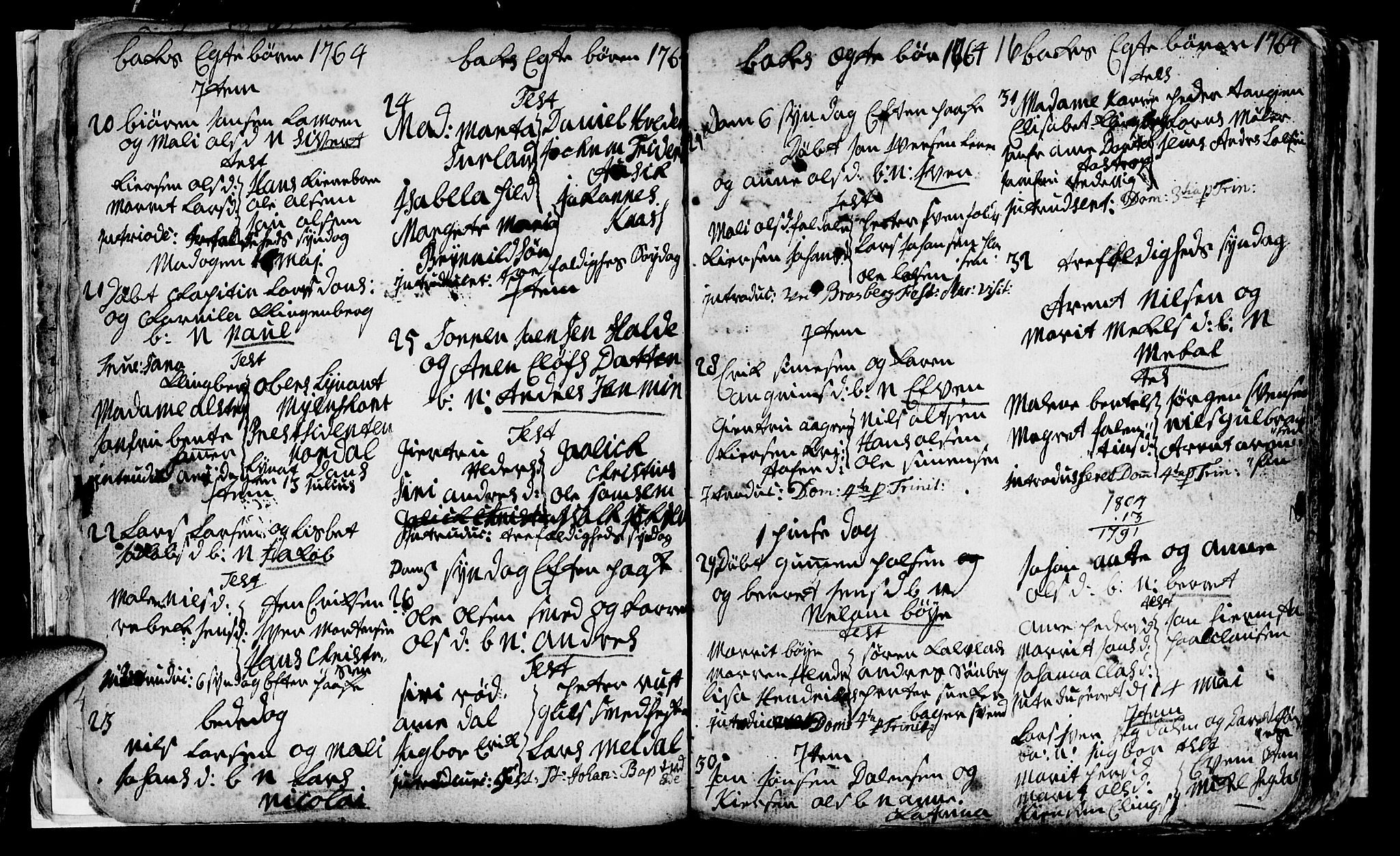 Ministerialprotokoller, klokkerbøker og fødselsregistre - Sør-Trøndelag, SAT/A-1456/604/L0218: Parish register (copy) no. 604C01, 1754-1819, p. 16