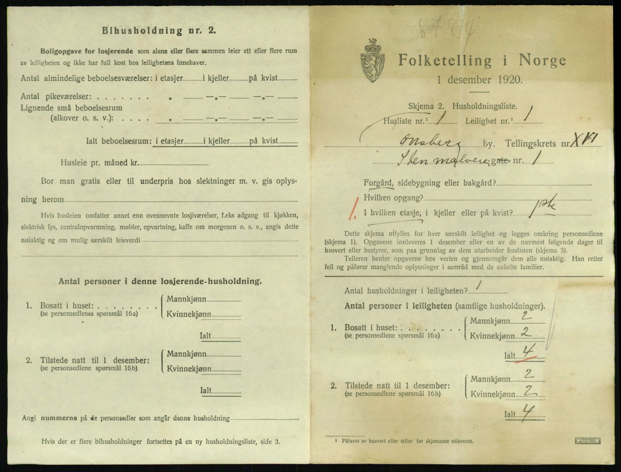 SAKO, 1920 census for Tønsberg, 1920, p. 6299