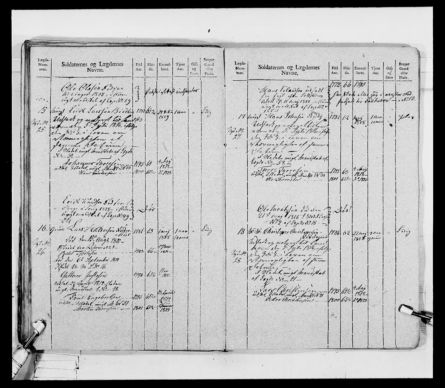 Generalitets- og kommissariatskollegiet, Det kongelige norske kommissariatskollegium, AV/RA-EA-5420/E/Eh/L0069: Opplandske gevorbne infanteriregiment, 1810-1818, p. 275