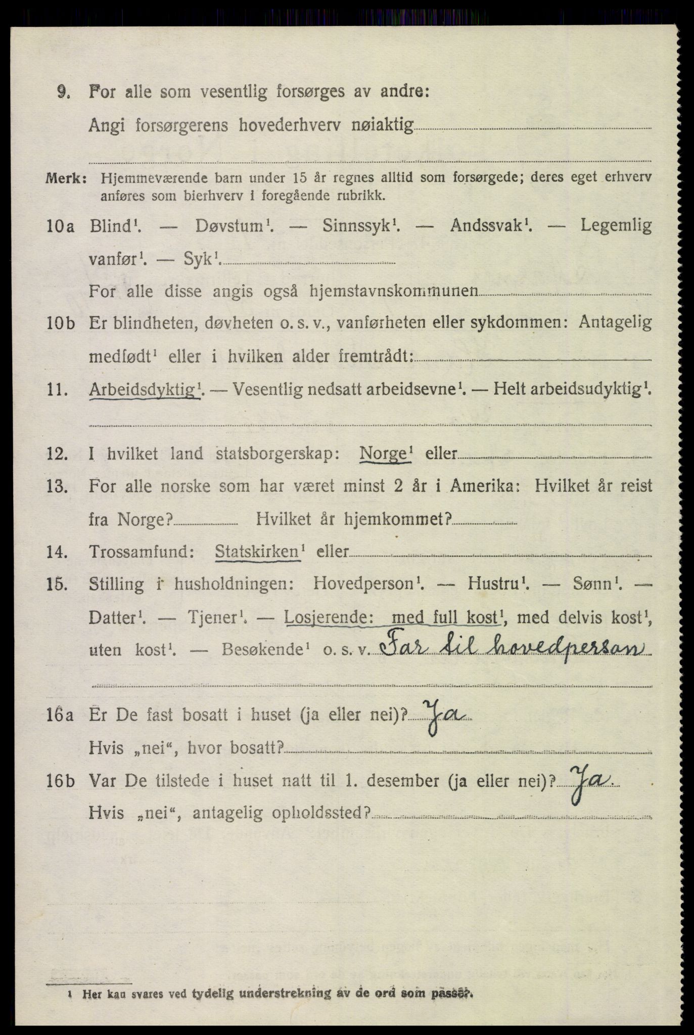 SAH, 1920 census for Åsnes, 1920, p. 4777