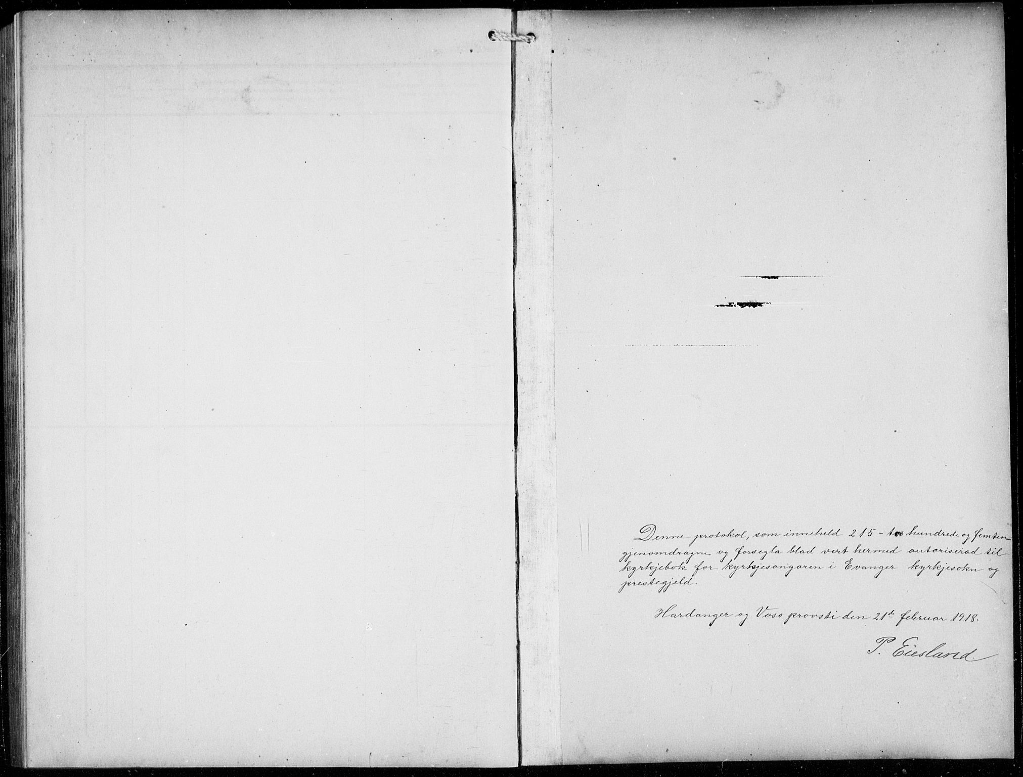 Evanger sokneprestembete, AV/SAB-A-99924: Parish register (copy) no. A 6, 1918-1941