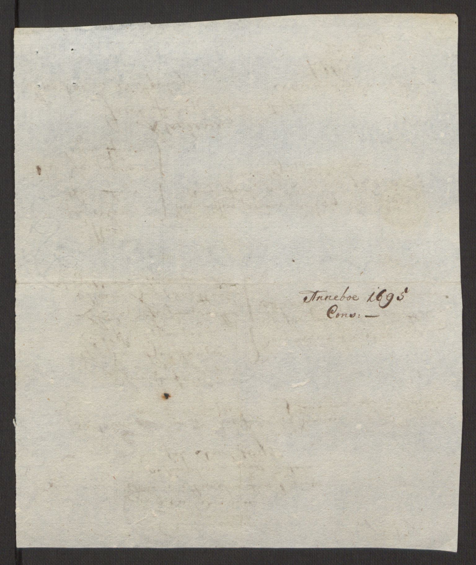 Rentekammeret inntil 1814, Reviderte regnskaper, Fogderegnskap, AV/RA-EA-4092/R32/L1867: Fogderegnskap Jarlsberg grevskap, 1694-1696, p. 160