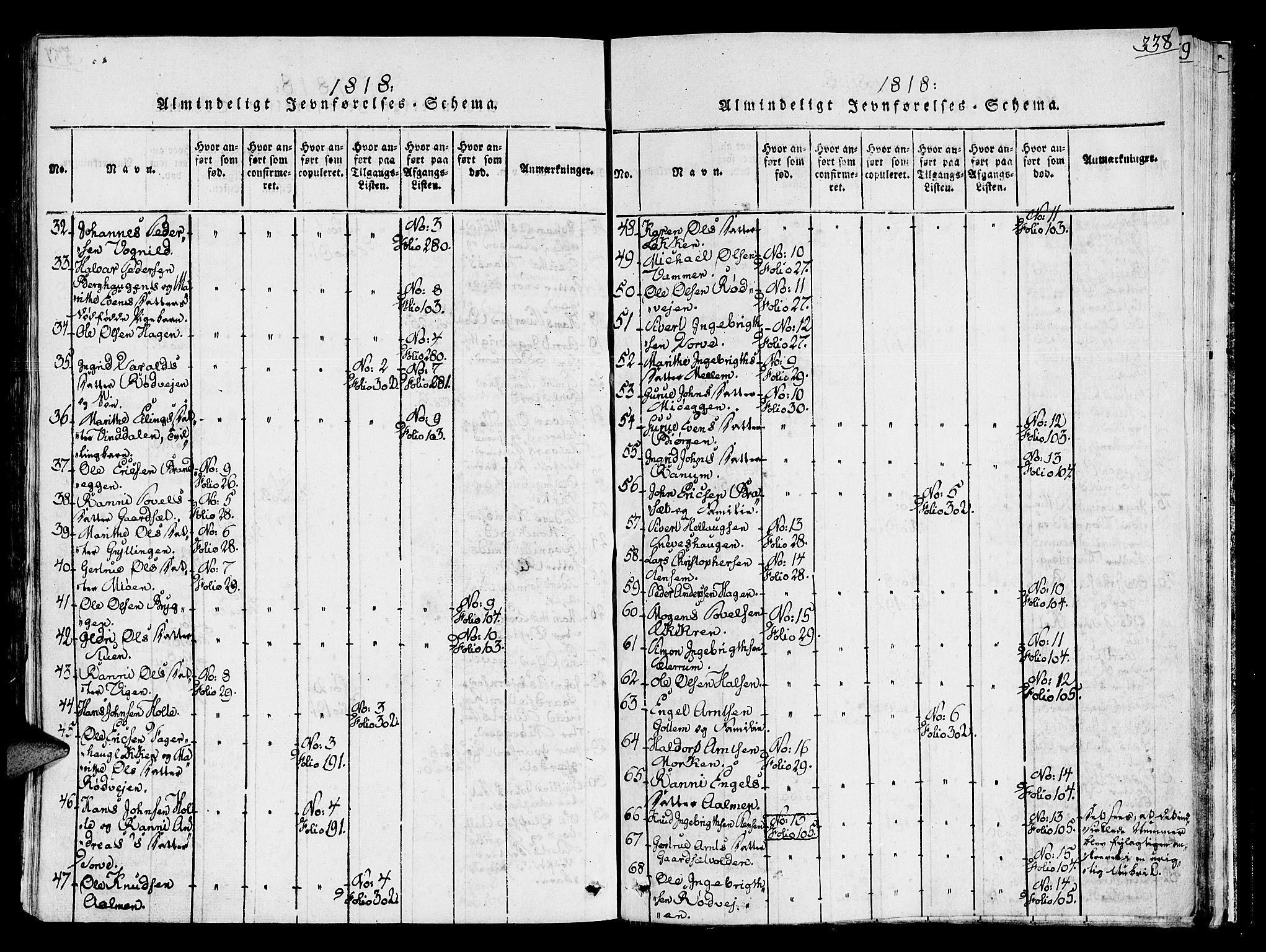Ministerialprotokoller, klokkerbøker og fødselsregistre - Sør-Trøndelag, SAT/A-1456/678/L0895: Parish register (official) no. 678A05 /1, 1816-1821, p. 338