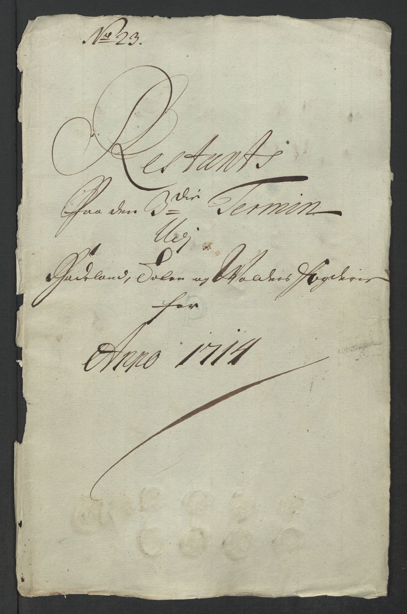 Rentekammeret inntil 1814, Reviderte regnskaper, Fogderegnskap, AV/RA-EA-4092/R18/L1313: Fogderegnskap Hadeland, Toten og Valdres, 1714, p. 201