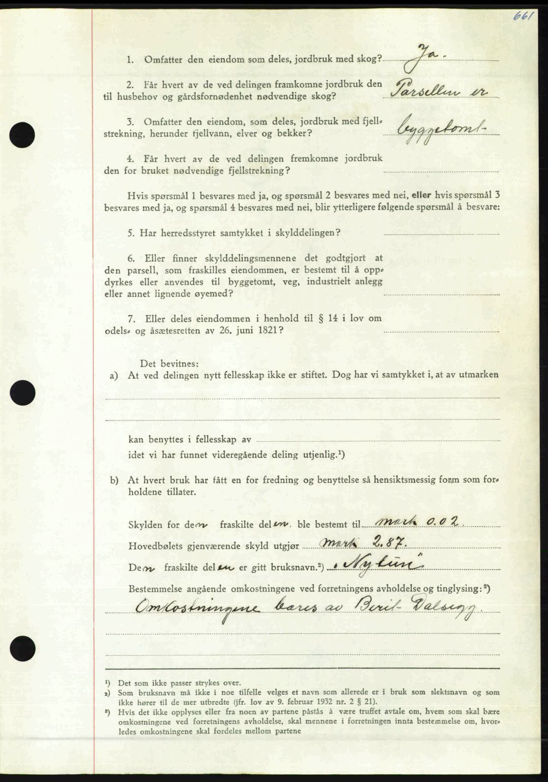 Nordmøre sorenskriveri, AV/SAT-A-4132/1/2/2Ca: Mortgage book no. A114, 1950-1950, Diary no: : 1019/1950