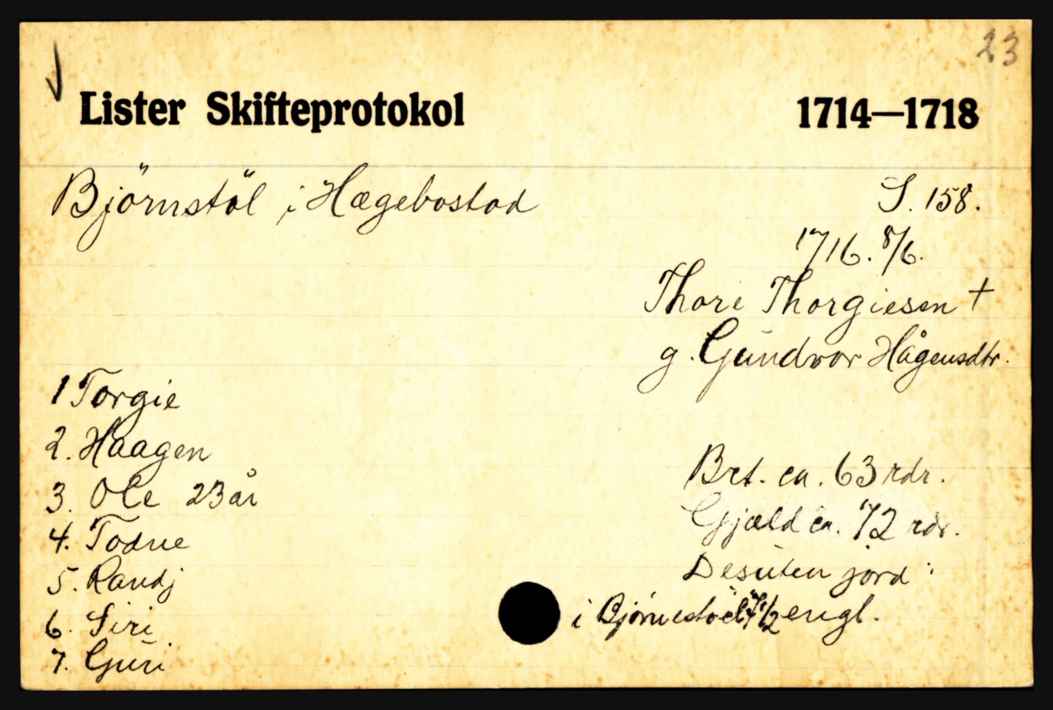 Lister sorenskriveri, AV/SAK-1221-0003/H, p. 2701
