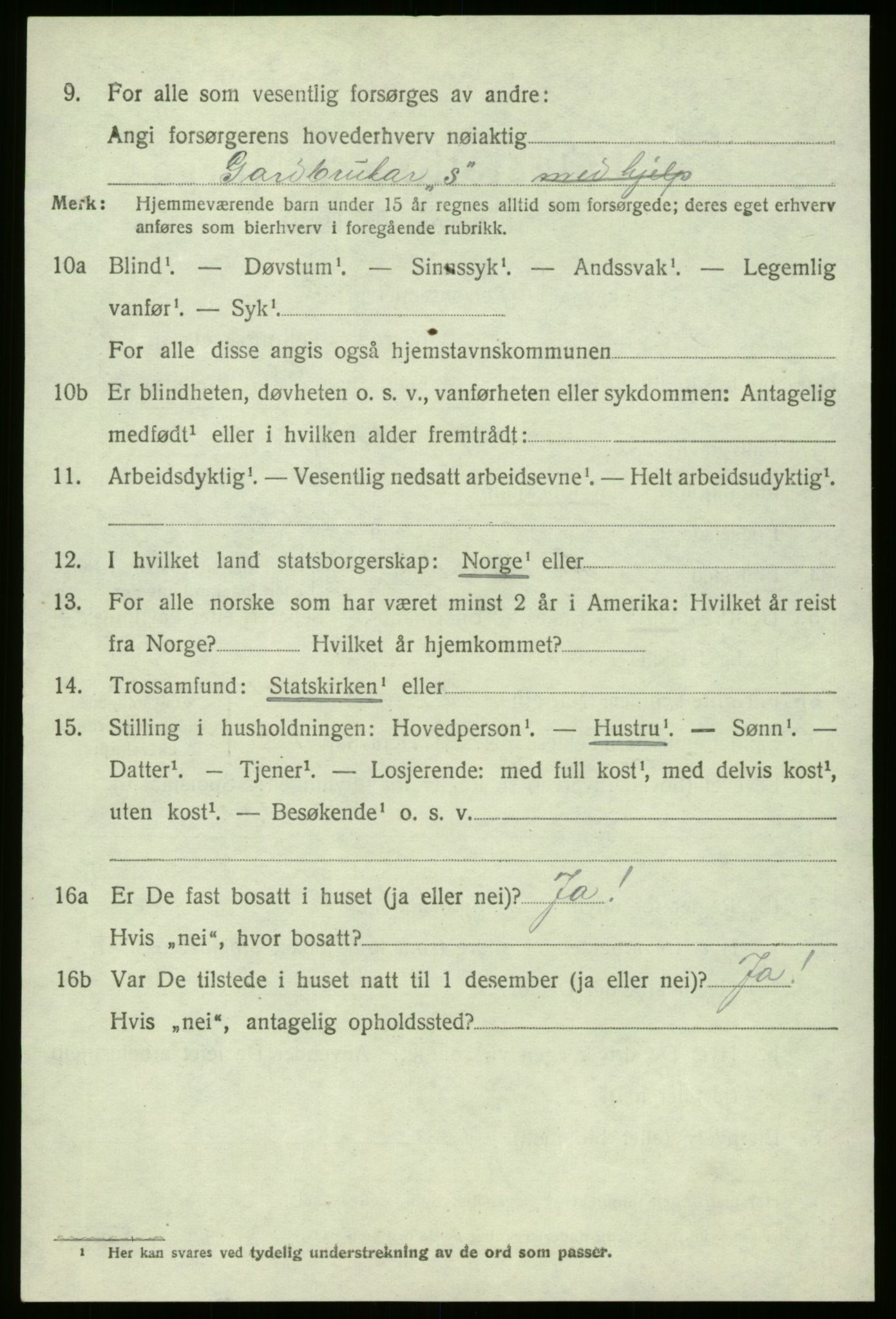 SAB, 1920 census for Fjaler, 1920, p. 3772