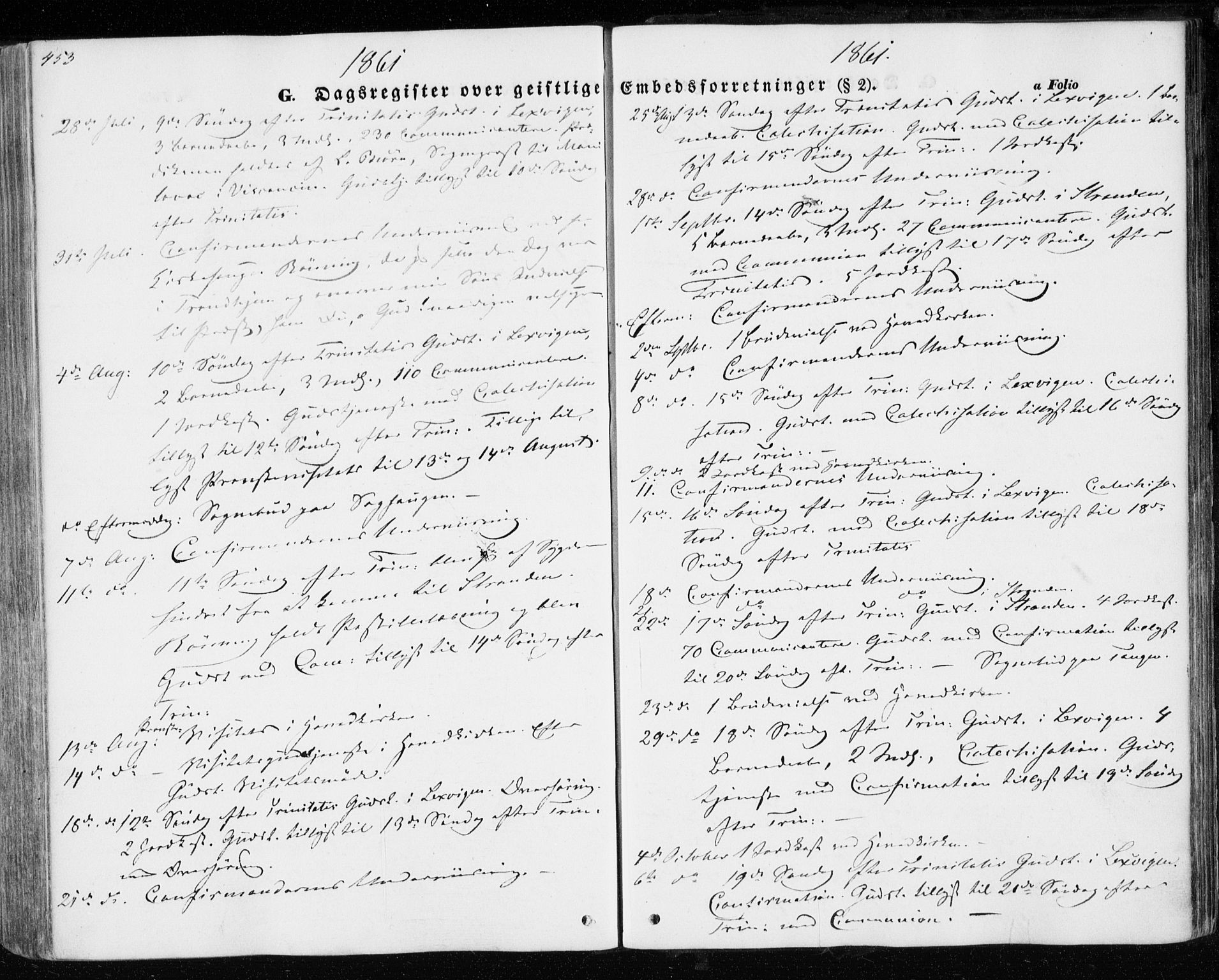 Ministerialprotokoller, klokkerbøker og fødselsregistre - Nord-Trøndelag, SAT/A-1458/701/L0008: Parish register (official) no. 701A08 /1, 1854-1863, p. 453