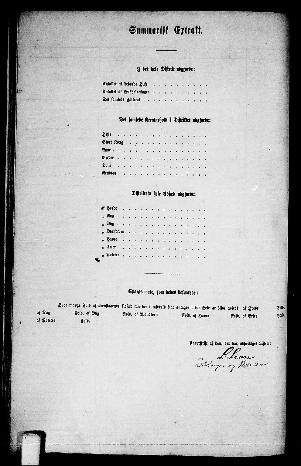 RA, 1865 census for Hemne, 1865, p. 179