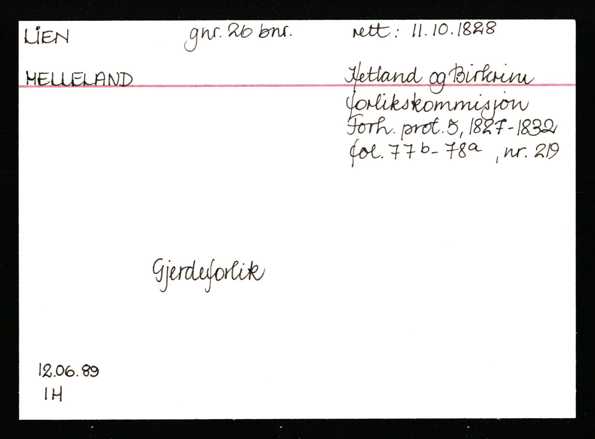 Statsarkivet i Stavanger, AV/SAST-A-101971/03/Y/Ym/L0035: Åstedskort sortert etter gårdsnavn: Leiranger - Lindanger, 1600-1950, p. 417