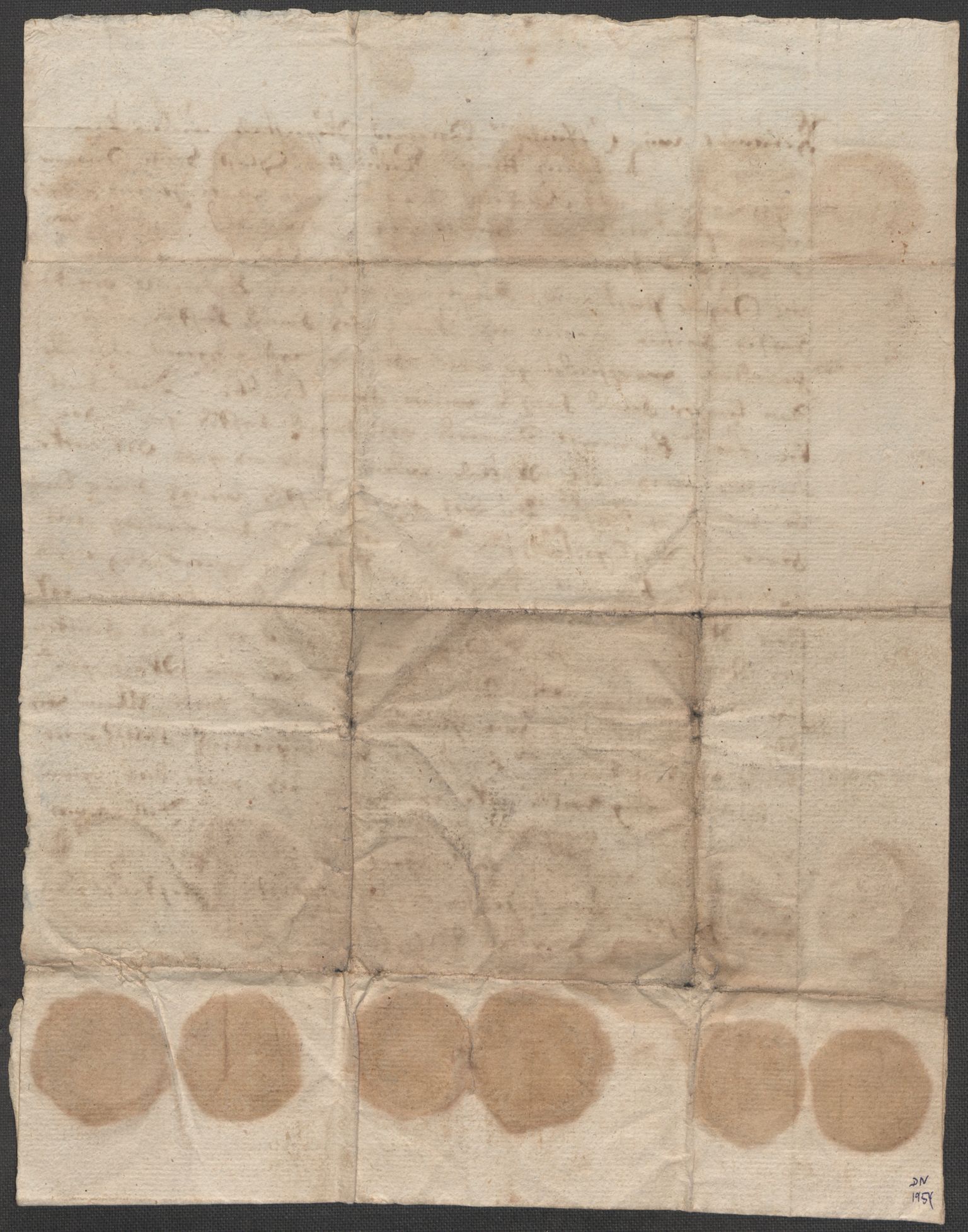 Riksarkivets diplomsamling, RA/EA-5965/F15/L0022: Prestearkiv - Vestfold, 1573-1670, p. 37