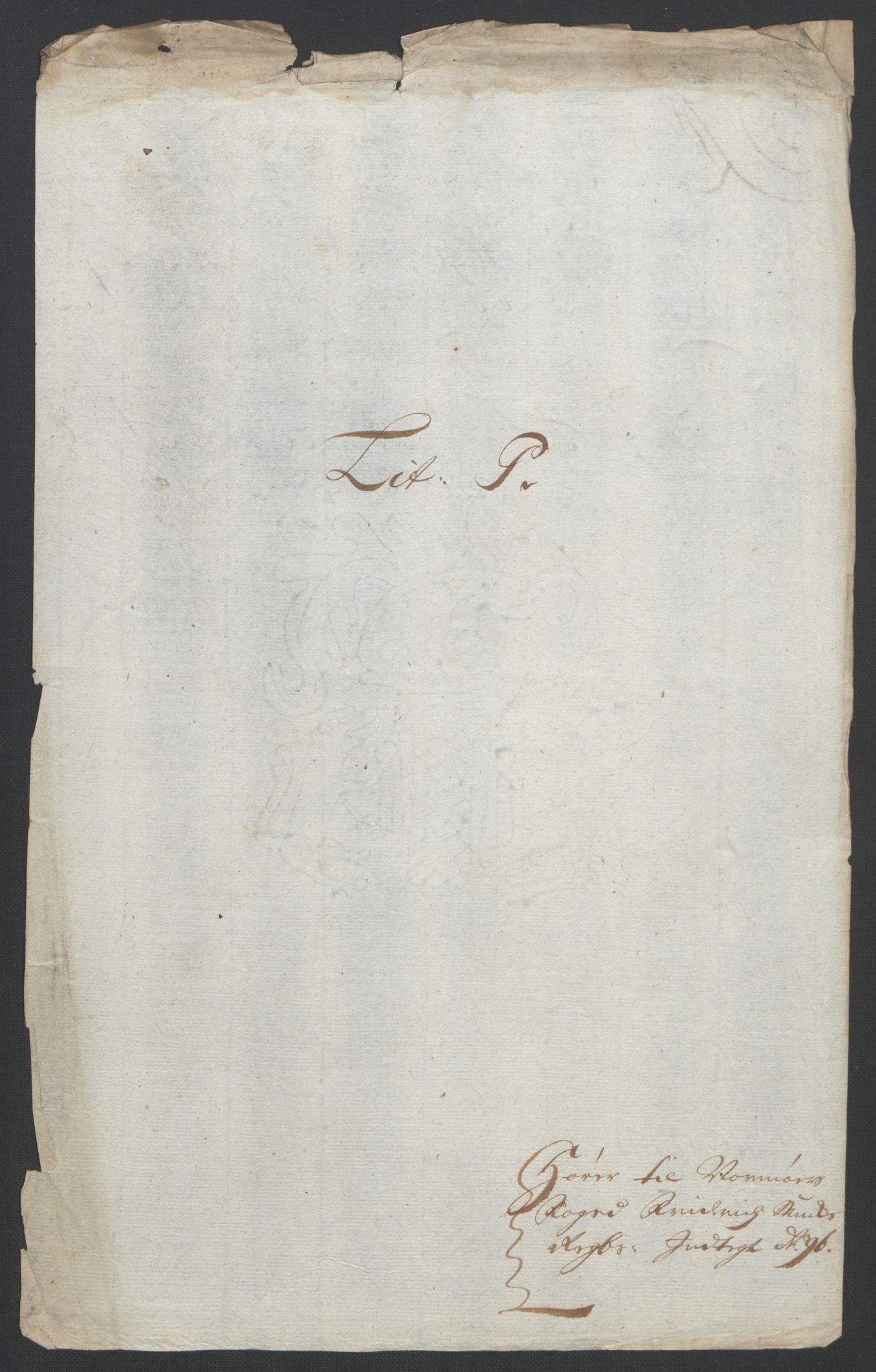 Rentekammeret inntil 1814, Reviderte regnskaper, Fogderegnskap, AV/RA-EA-4092/R56/L3736: Fogderegnskap Nordmøre, 1694-1696, p. 451