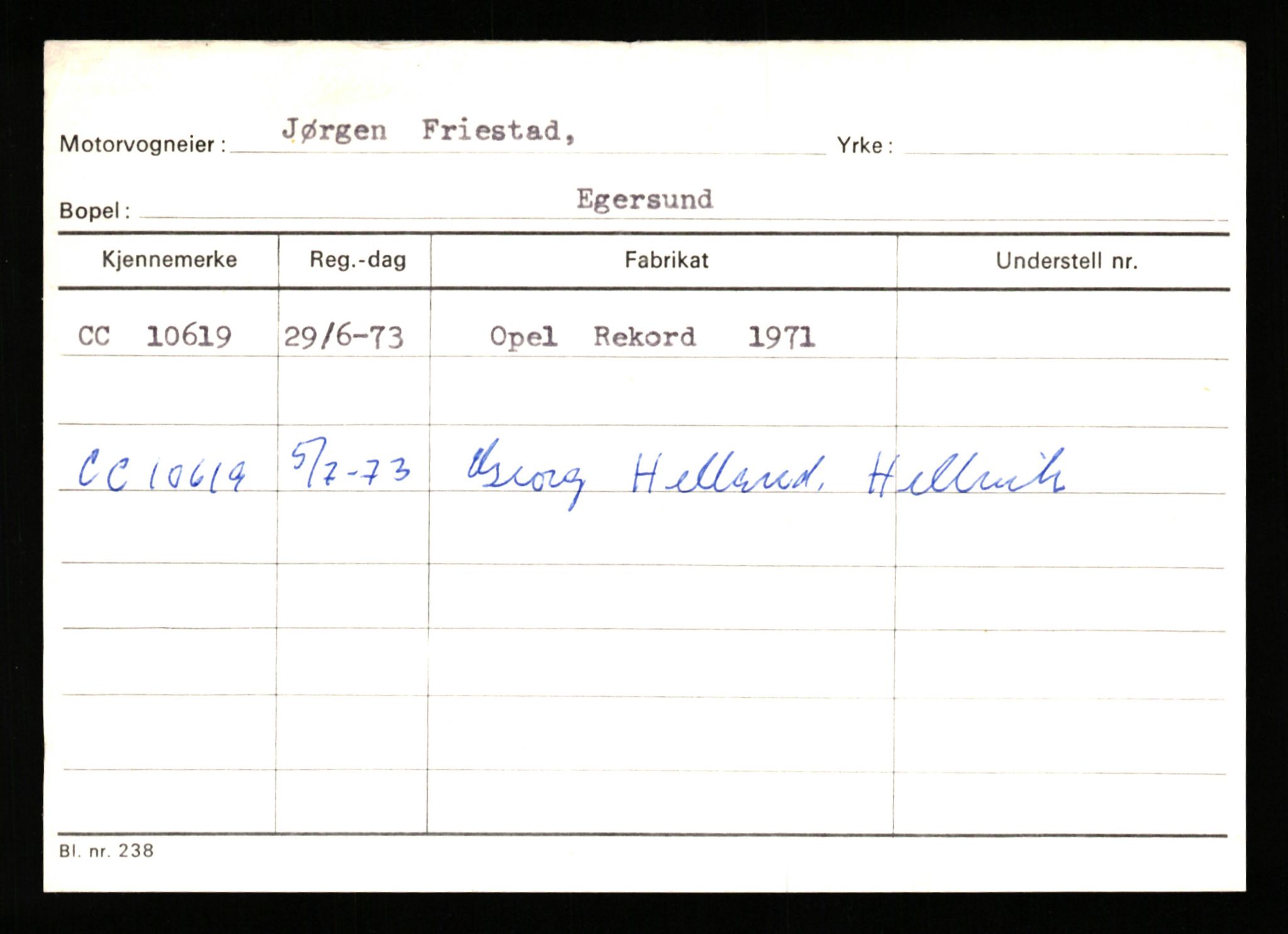 Stavanger trafikkstasjon, AV/SAST-A-101942/0/G/L0003: Registreringsnummer: 10466 - 15496, 1930-1971, p. 145