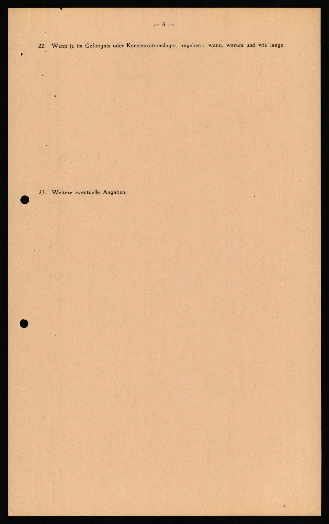 Forsvaret, Forsvarets overkommando II, AV/RA-RAFA-3915/D/Db/L0017: CI Questionaires. Tyske okkupasjonsstyrker i Norge. Tyskere., 1945-1946, p. 120