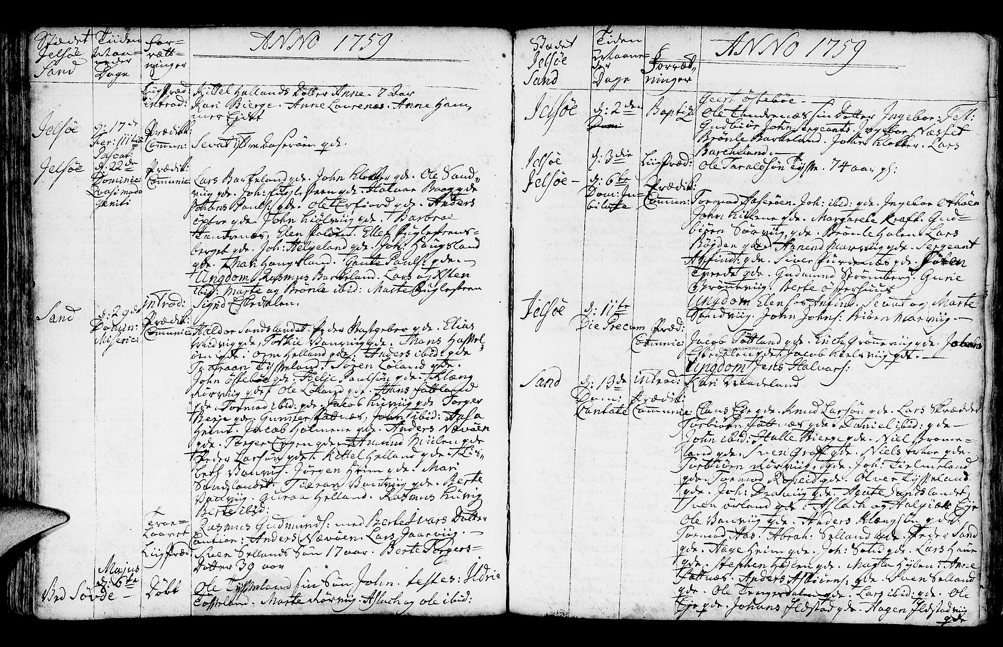 Jelsa sokneprestkontor, AV/SAST-A-101842/01/IV: Parish register (official) no. A 2, 1753-1767