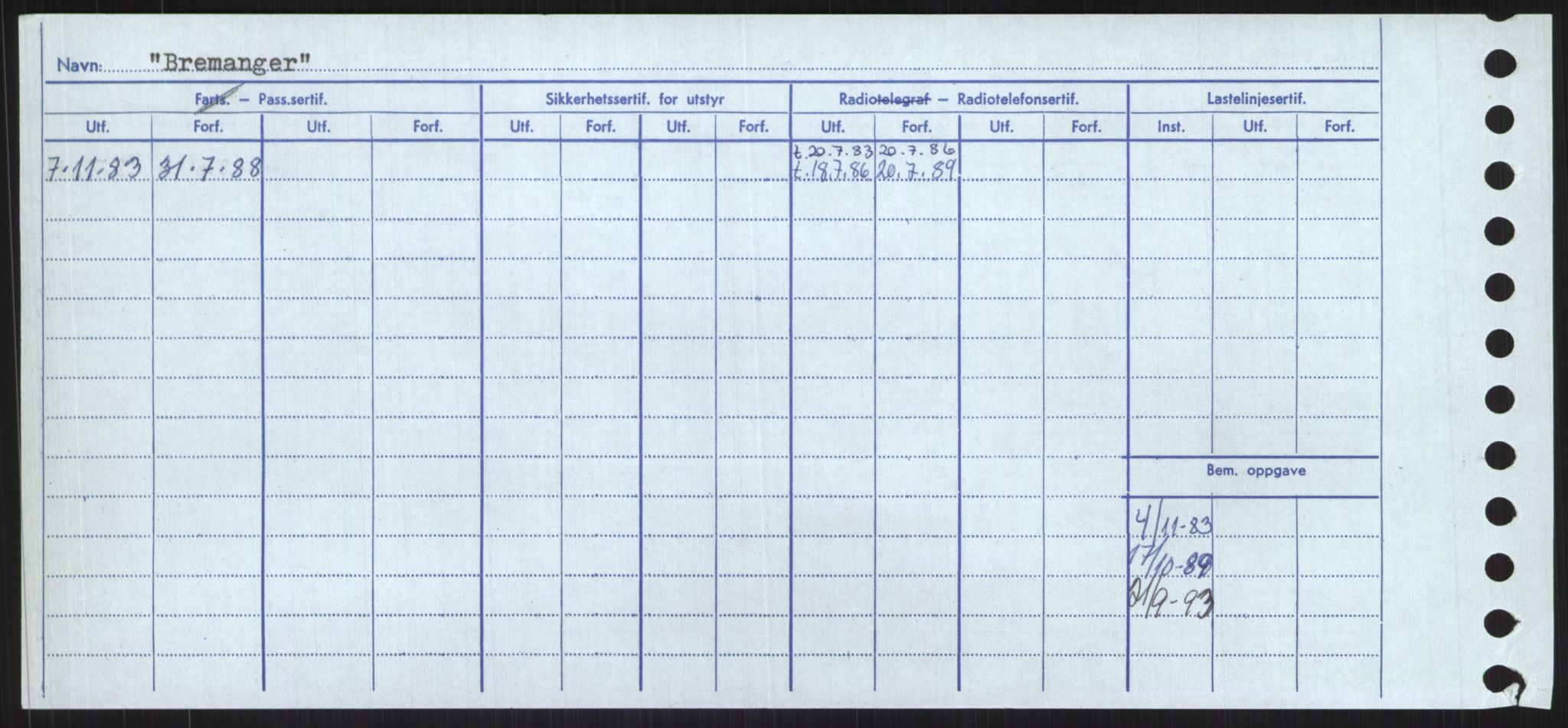 Sjøfartsdirektoratet med forløpere, Skipsmålingen, AV/RA-S-1627/H/Ha/L0001/0002: Fartøy, A-Eig / Fartøy Bjør-Eig, p. 274