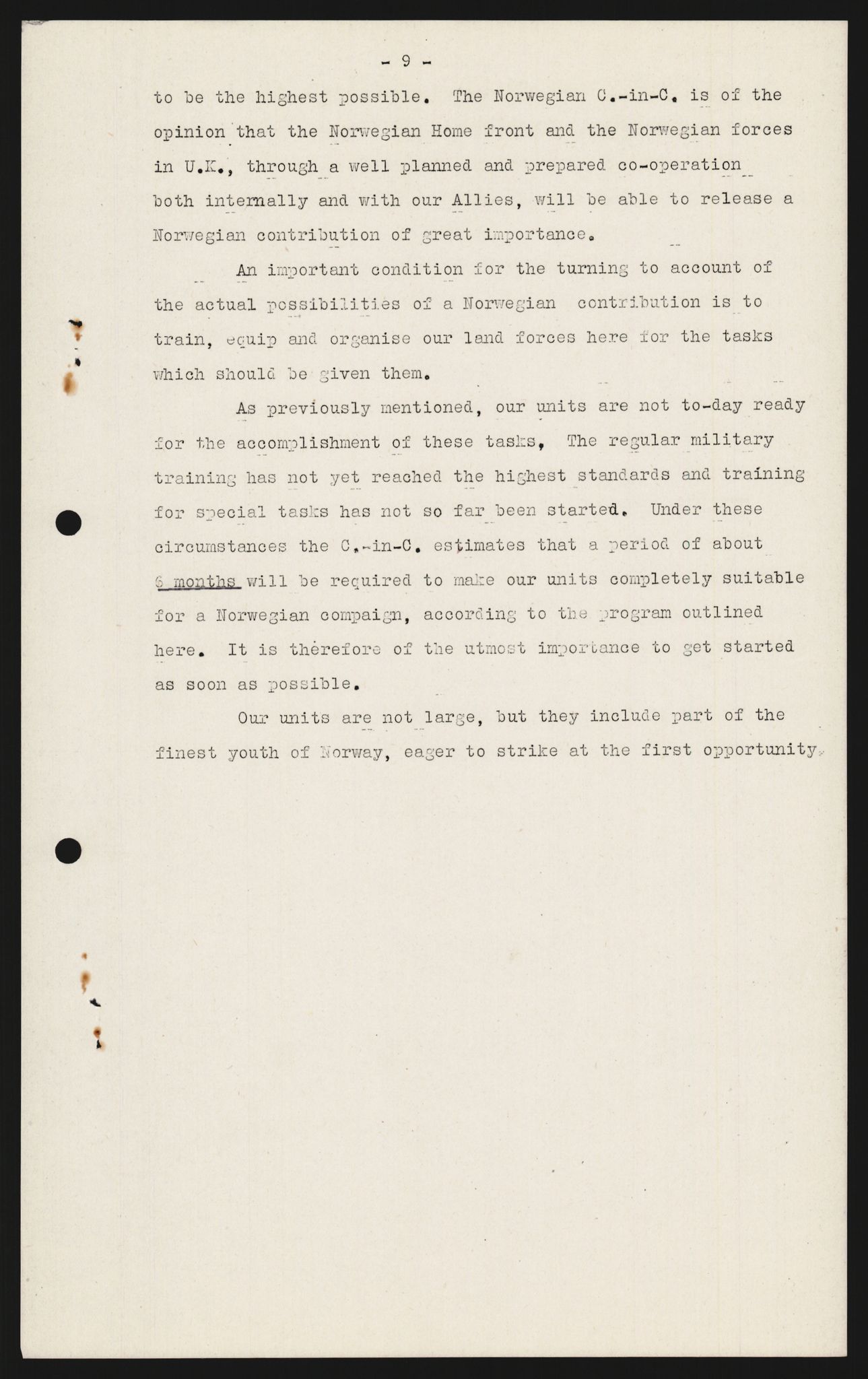 Forsvaret, Forsvarets overkommando, RA/RAFA-1920/Da/L0114: Komiteer, utvalg, forhandlinger, 1942, p. 267