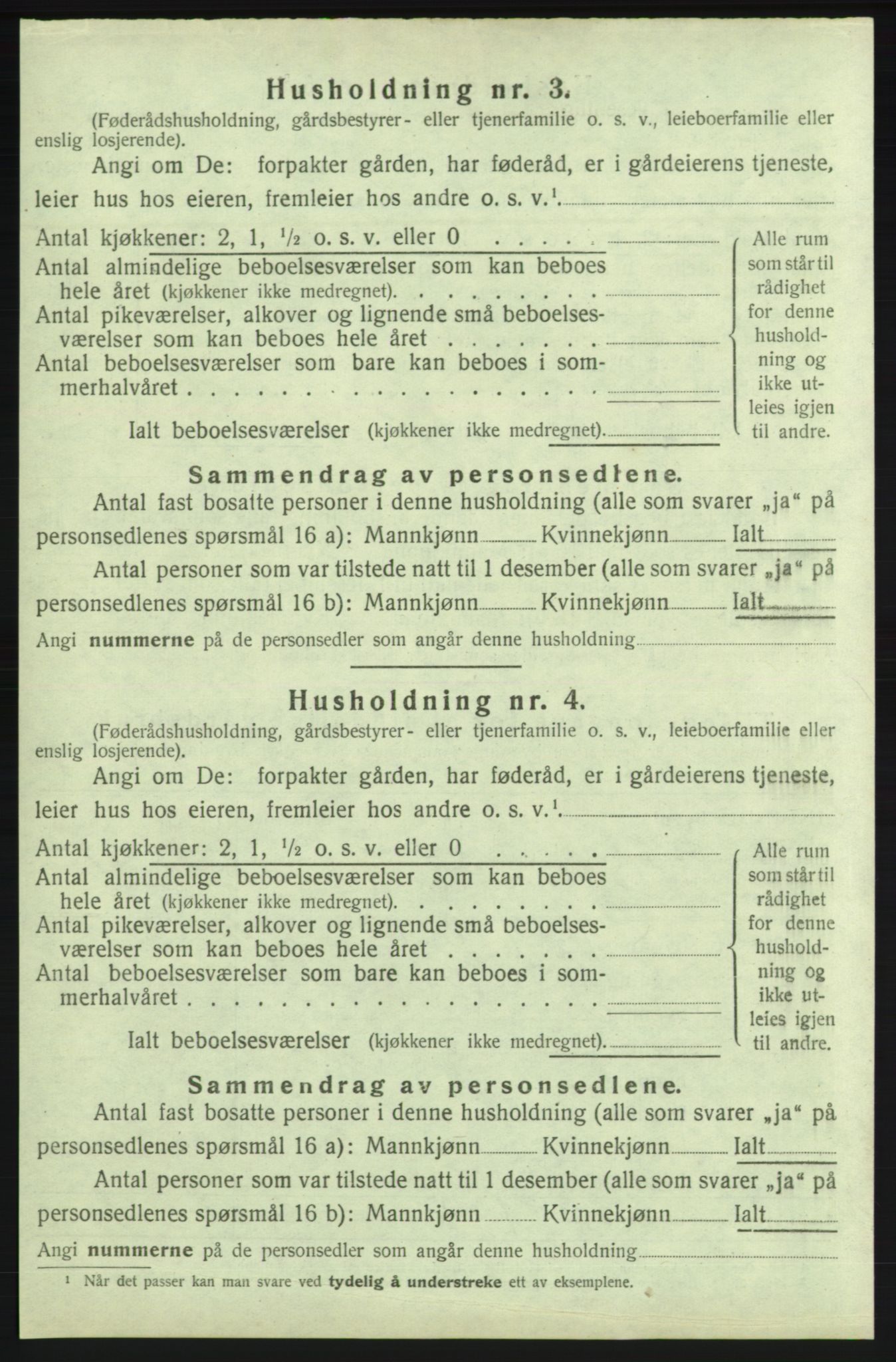 SAB, 1920 census for Kvinnherad, 1920, p. 2826