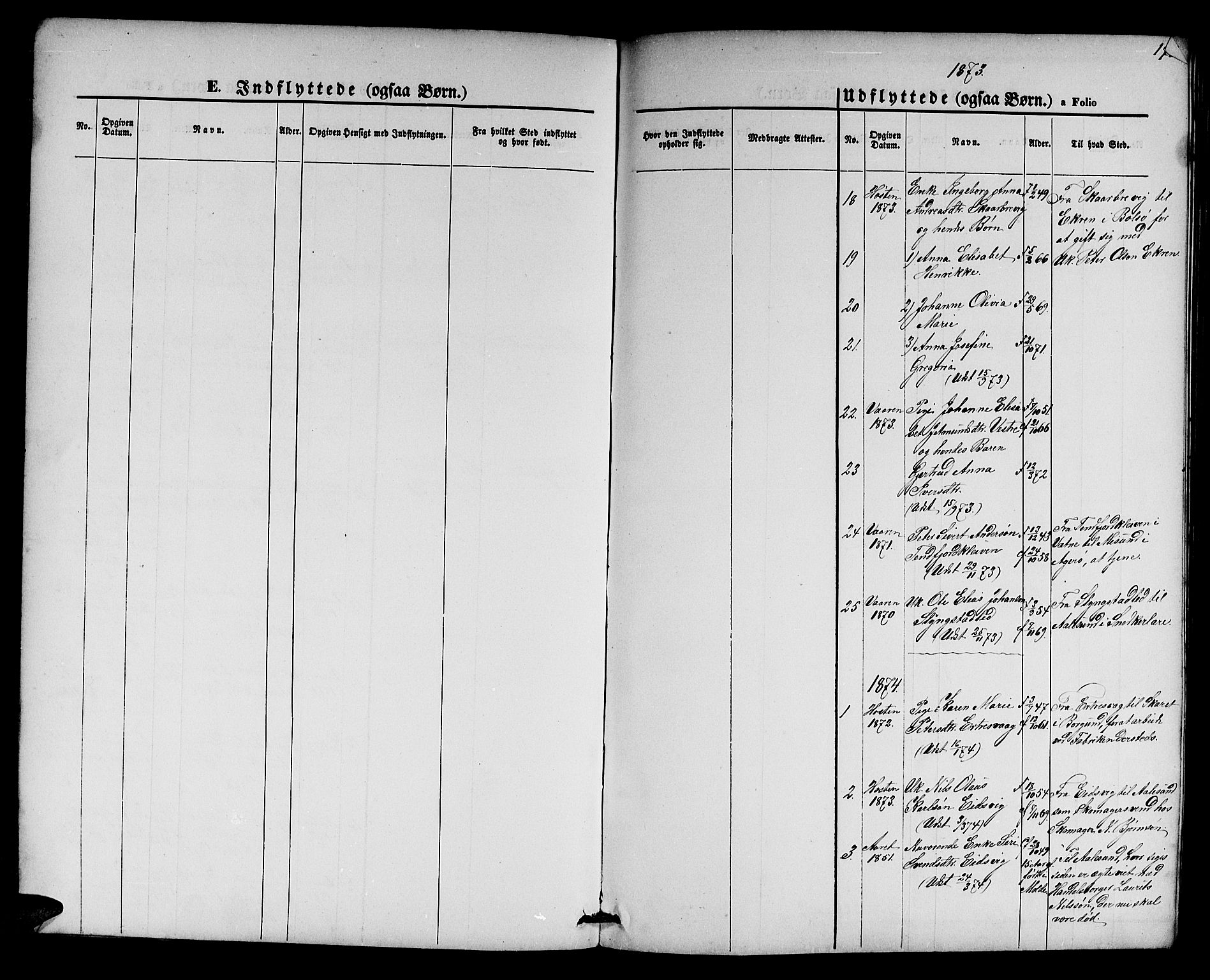 Ministerialprotokoller, klokkerbøker og fødselsregistre - Møre og Romsdal, AV/SAT-A-1454/525/L0375: Parish register (copy) no. 525C01, 1865-1879, p. 171