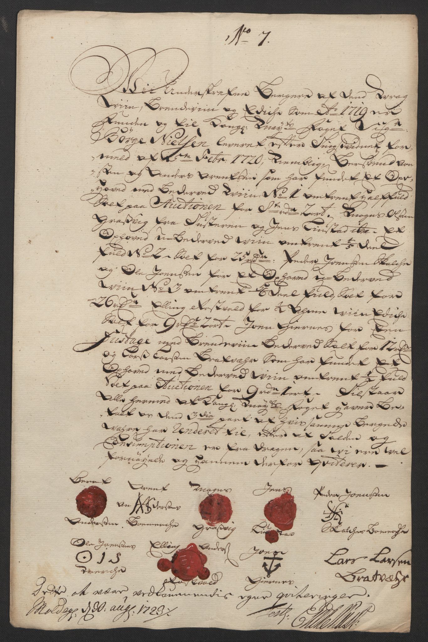 Rentekammeret inntil 1814, Reviderte regnskaper, Fogderegnskap, AV/RA-EA-4092/R56/L3753: Fogderegnskap Nordmøre, 1720, p. 594