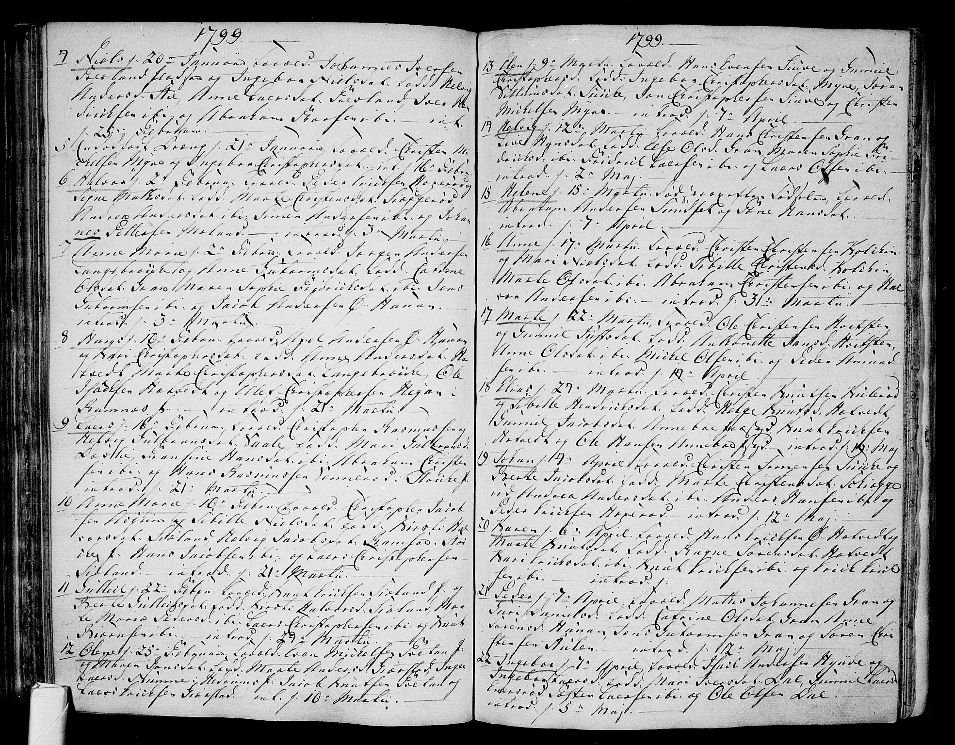 Andebu kirkebøker, SAKO/A-336/F/Fa/L0002: Parish register (official) no. 2, 1733-1802