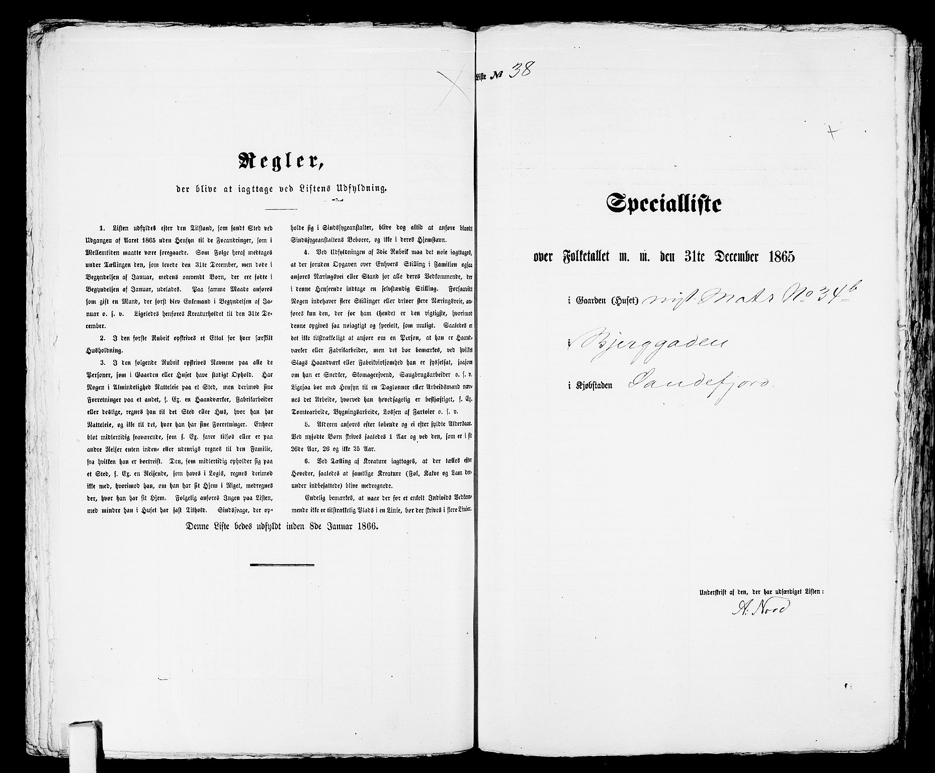 RA, 1865 census for Sandeherred/Sandefjord, 1865, p. 83