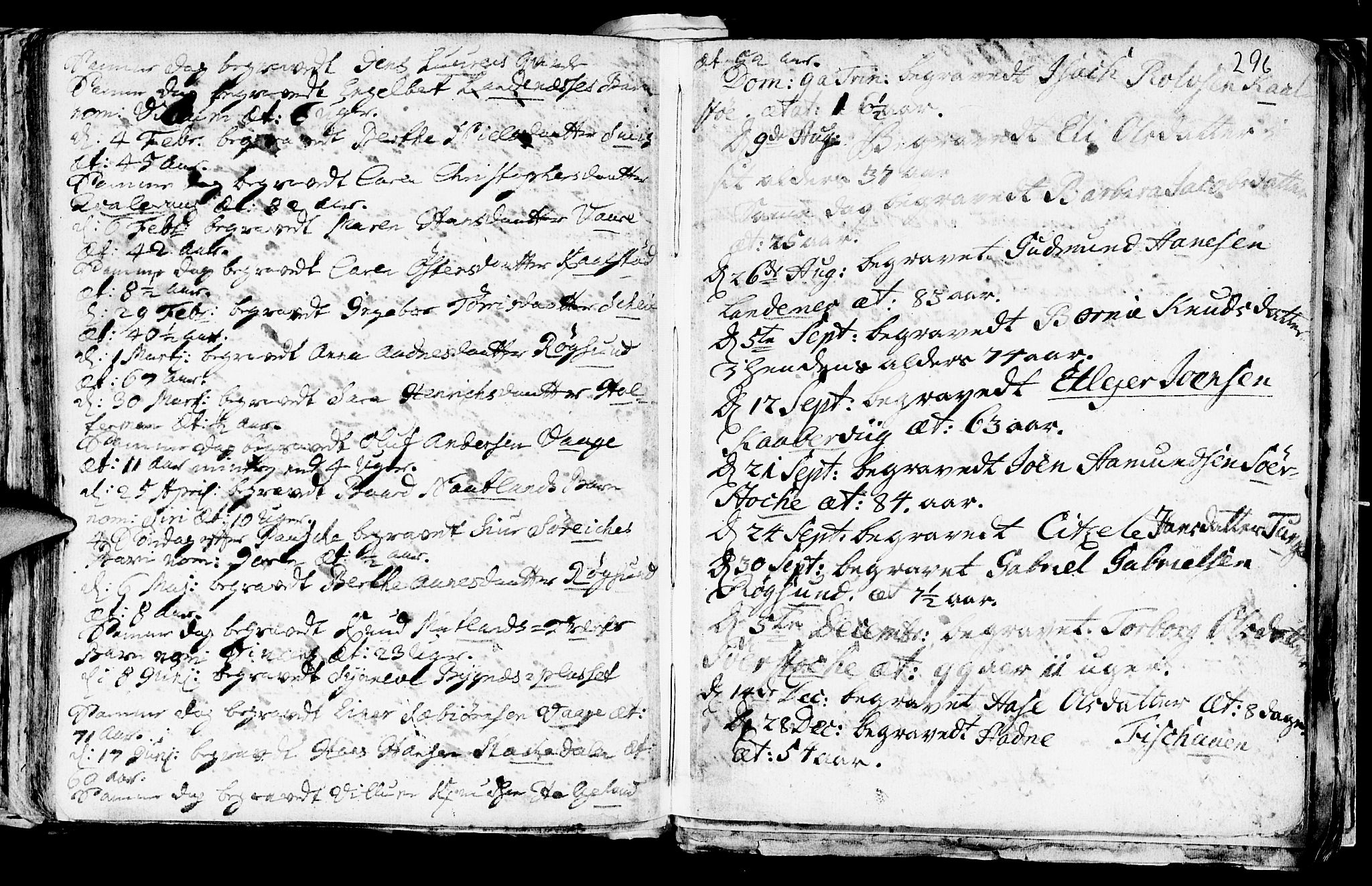 Avaldsnes sokneprestkontor, AV/SAST-A -101851/H/Ha/Haa/L0001: Parish register (official) no. A 1, 1711-1764, p. 296