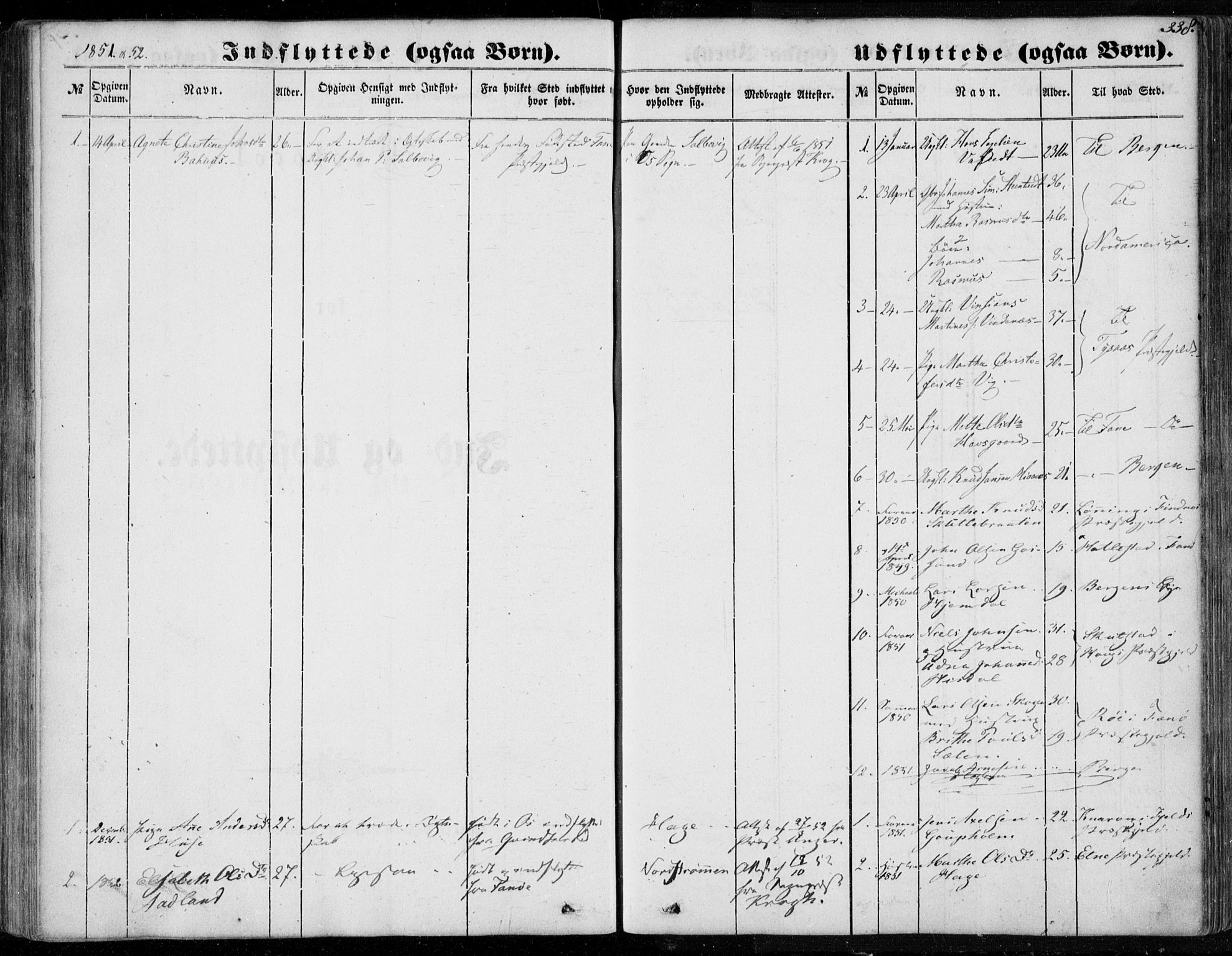 Os sokneprestembete, SAB/A-99929: Parish register (official) no. A 16, 1851-1859, p. 338