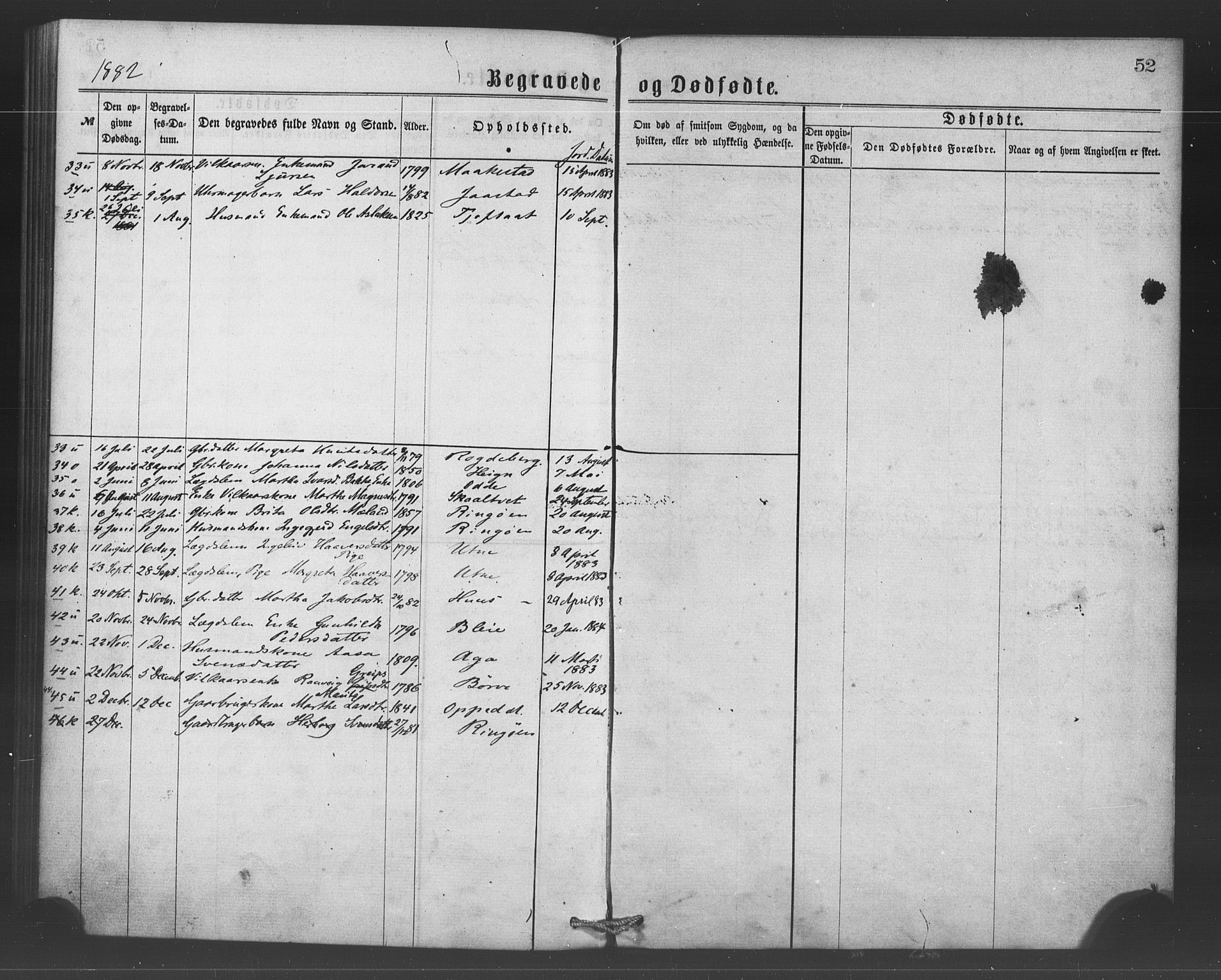 Ullensvang sokneprestembete, SAB/A-78701/H/Haa: Parish register (official) no. A 15, 1867-1882, p. 52