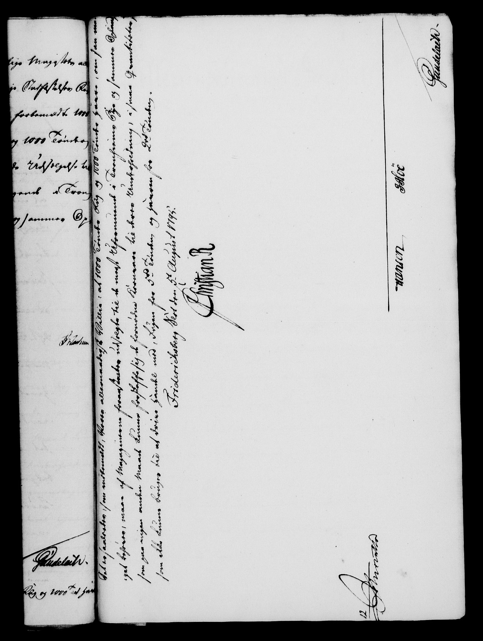Rentekammeret, Kammerkanselliet, RA/EA-3111/G/Gf/Gfa/L0077: Norsk relasjons- og resolusjonsprotokoll (merket RK 52.77), 1795, p. 342