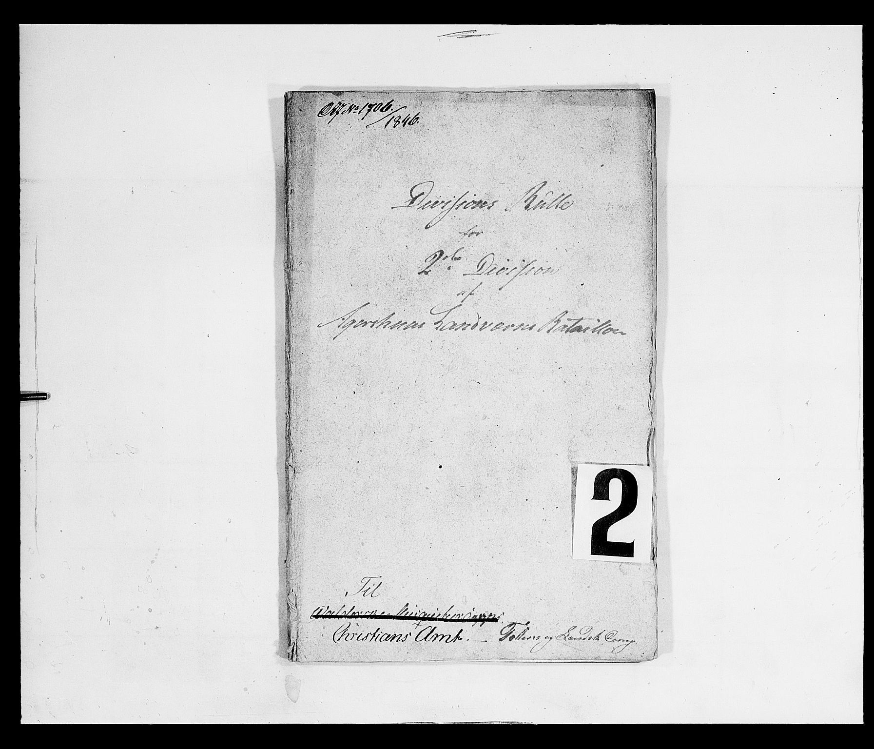 Fylkesmannen i Oppland, AV/SAH-FYO-002/1/K/Kb/L1162: 1., 2. og 3. divisjon av Akershus landvernsbatljon, 1838-1860, p. 3509