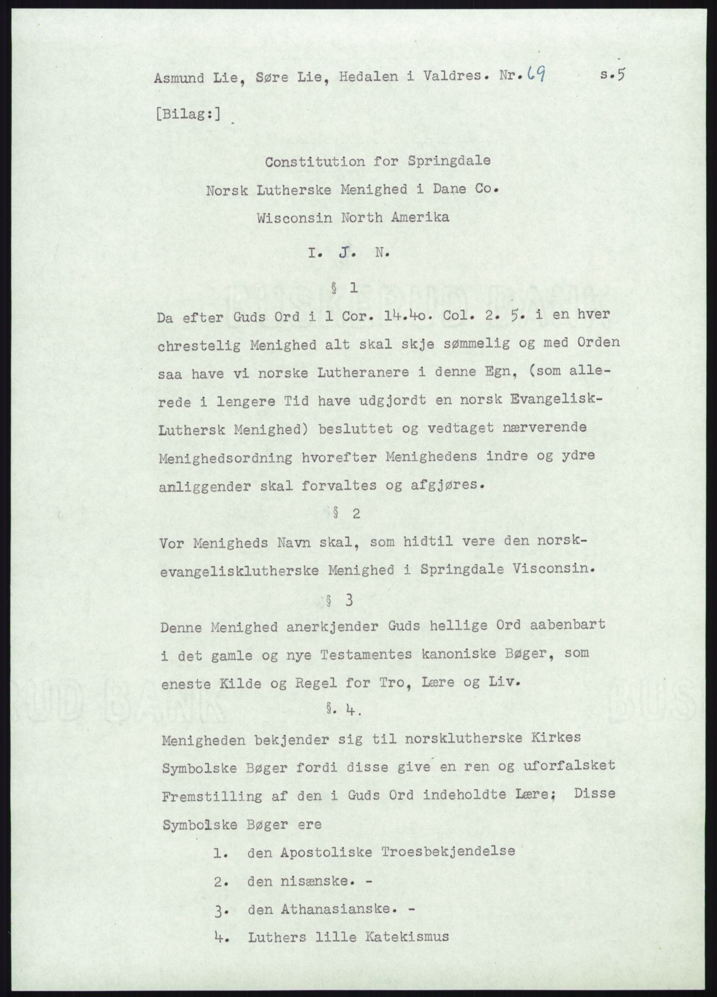 Samlinger til kildeutgivelse, Amerikabrevene, AV/RA-EA-4057/F/L0012: Innlån fra Oppland: Lie (brevnr 1-78), 1838-1914, p. 973