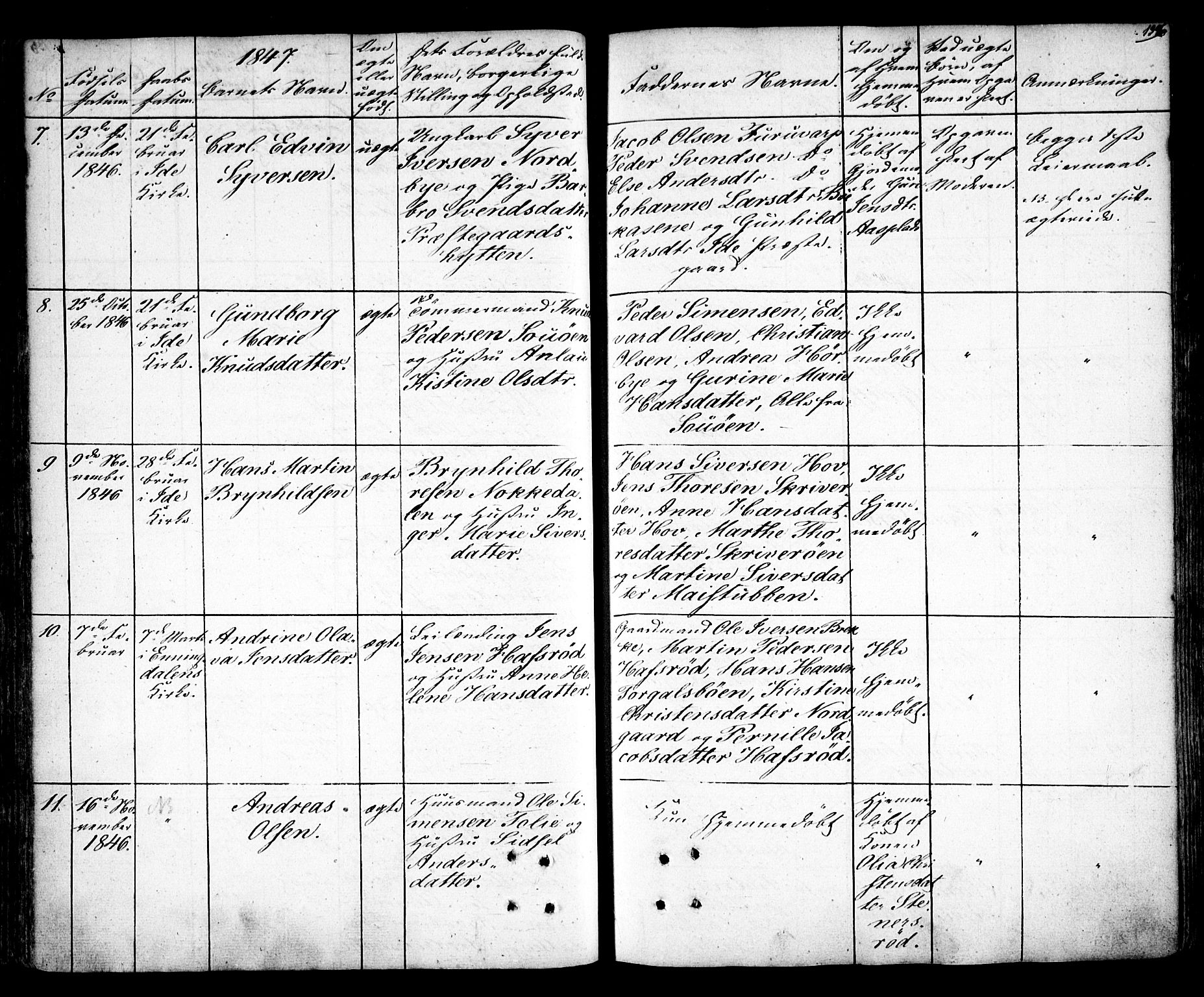 Idd prestekontor Kirkebøker, AV/SAO-A-10911/F/Fc/L0003: Parish register (official) no. III 3, 1832-1847, p. 136