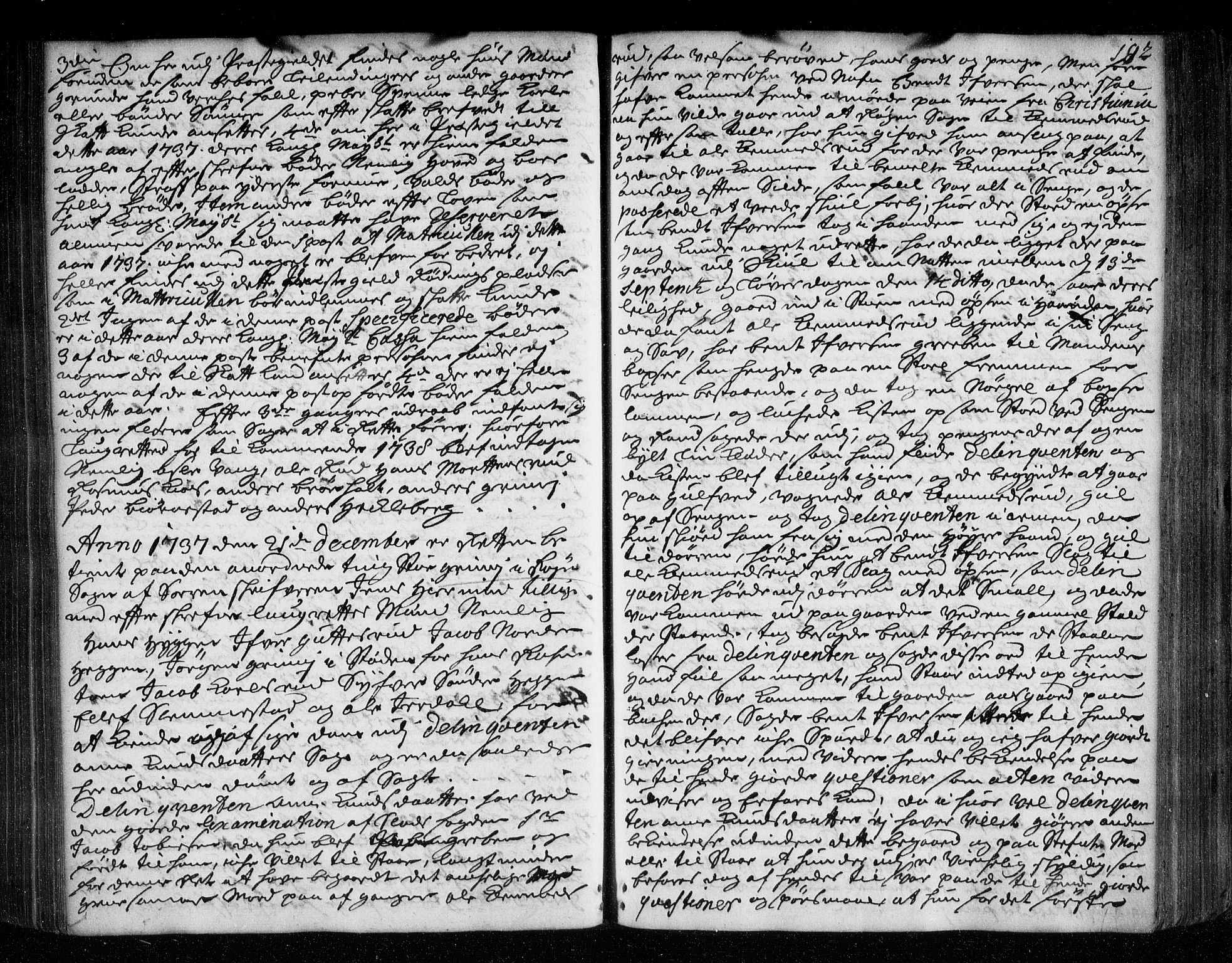 Lier, Røyken og Hurum sorenskriveri, SAKO/A-89/F/Fa/L0048: Tingbok, 1736-1738, p. 182