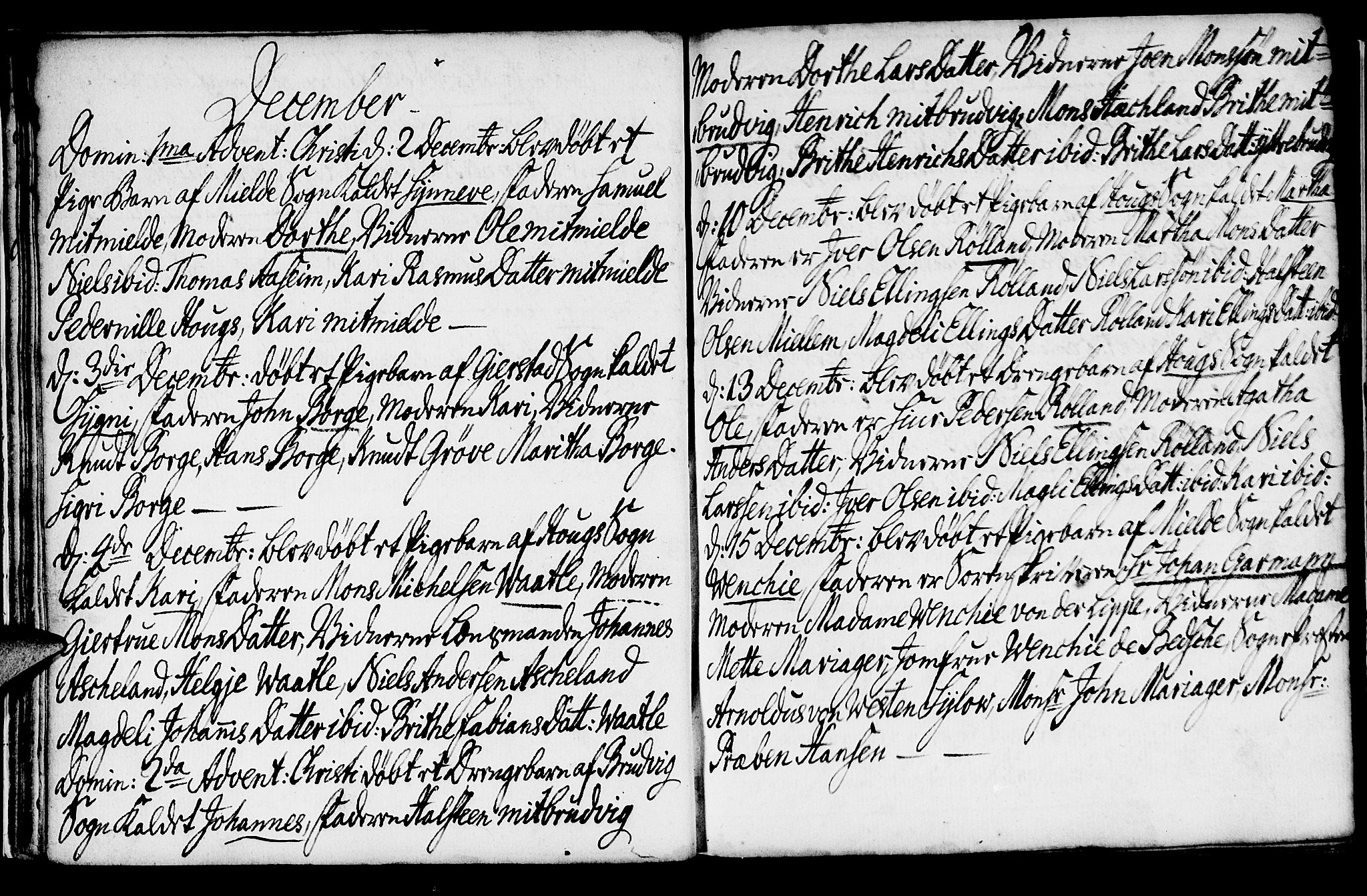 Haus sokneprestembete, AV/SAB-A-75601/H/Haa: Parish register (official) no. A 8, 1754-1769, p. 17