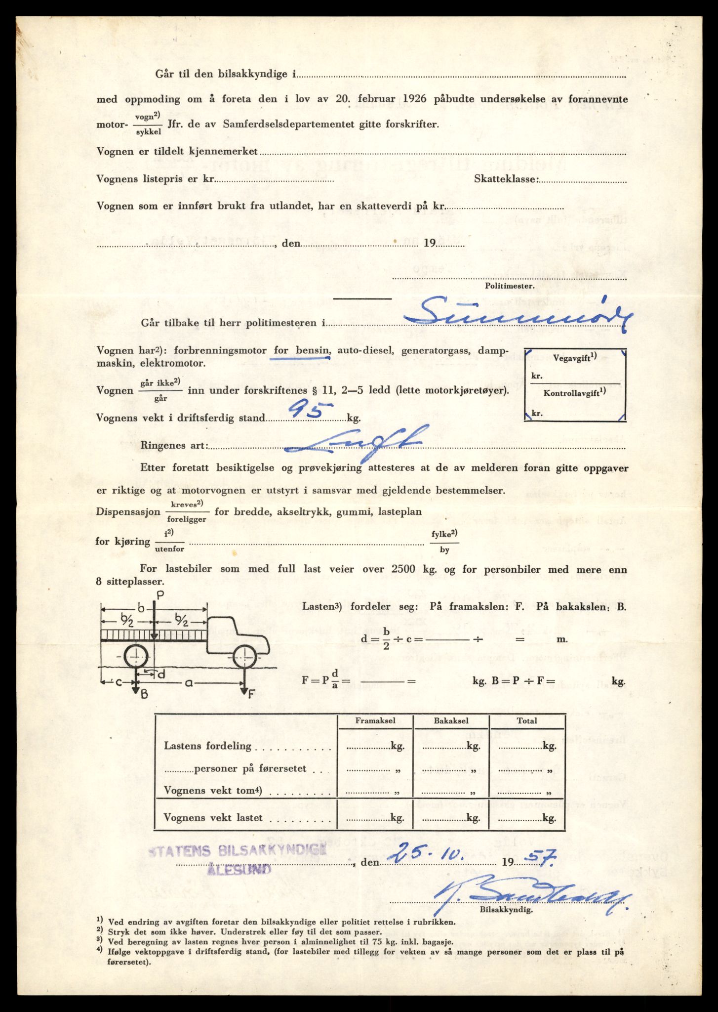 Møre og Romsdal vegkontor - Ålesund trafikkstasjon, AV/SAT-A-4099/F/Fe/L0040: Registreringskort for kjøretøy T 13531 - T 13709, 1927-1998, p. 2954