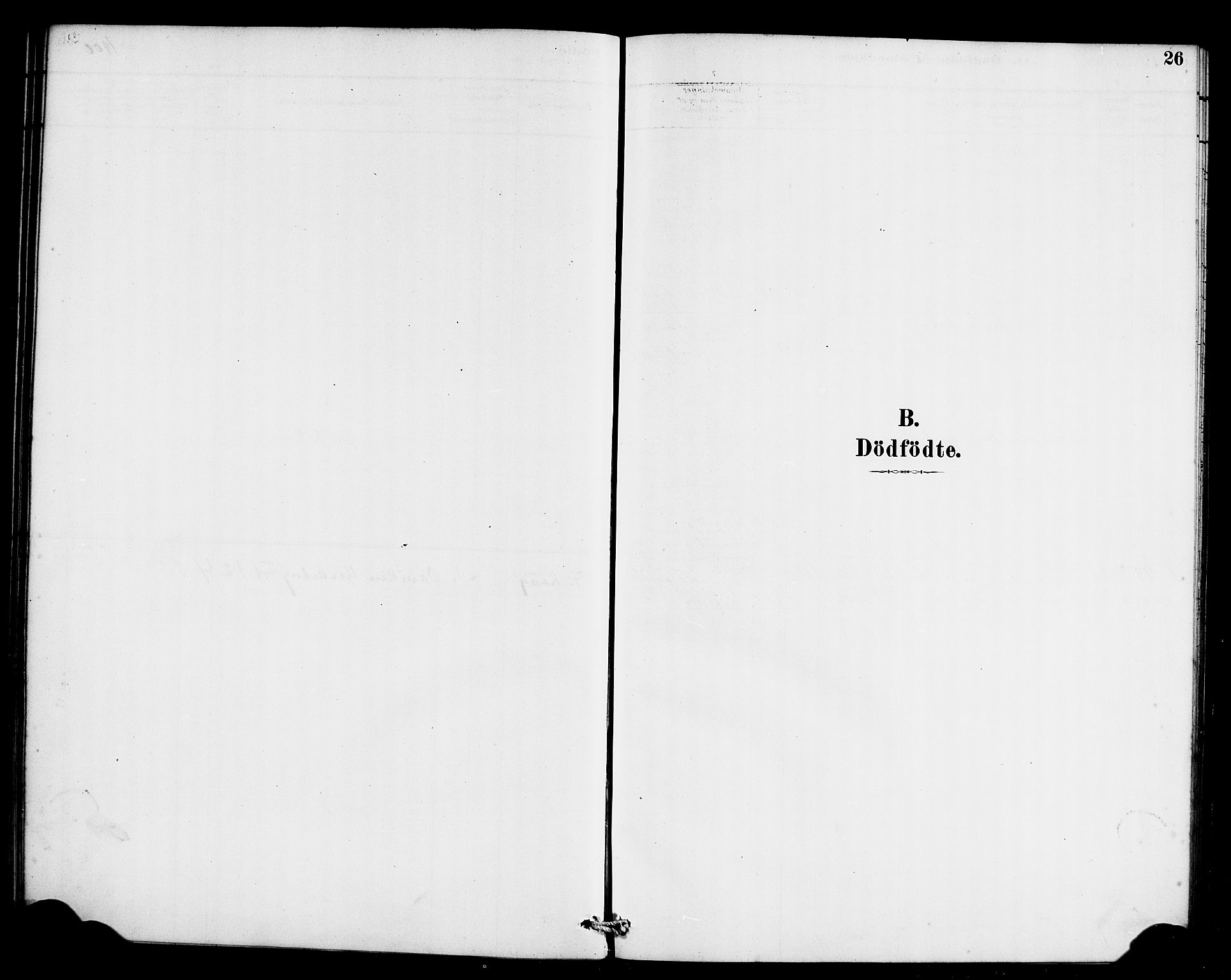 Davik sokneprestembete, SAB/A-79701/H/Haa/Haae/L0001: Parish register (official) no. E 1, 1882-1900, p. 26