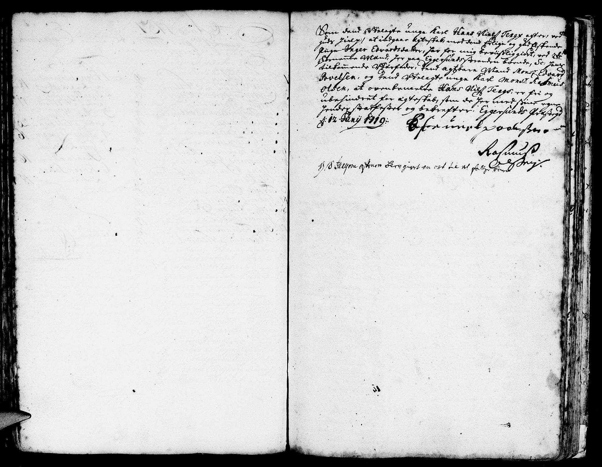 Eigersund sokneprestkontor, AV/SAST-A-101807/S08/L0002: Parish register (official) no. A 2, 1720-1757