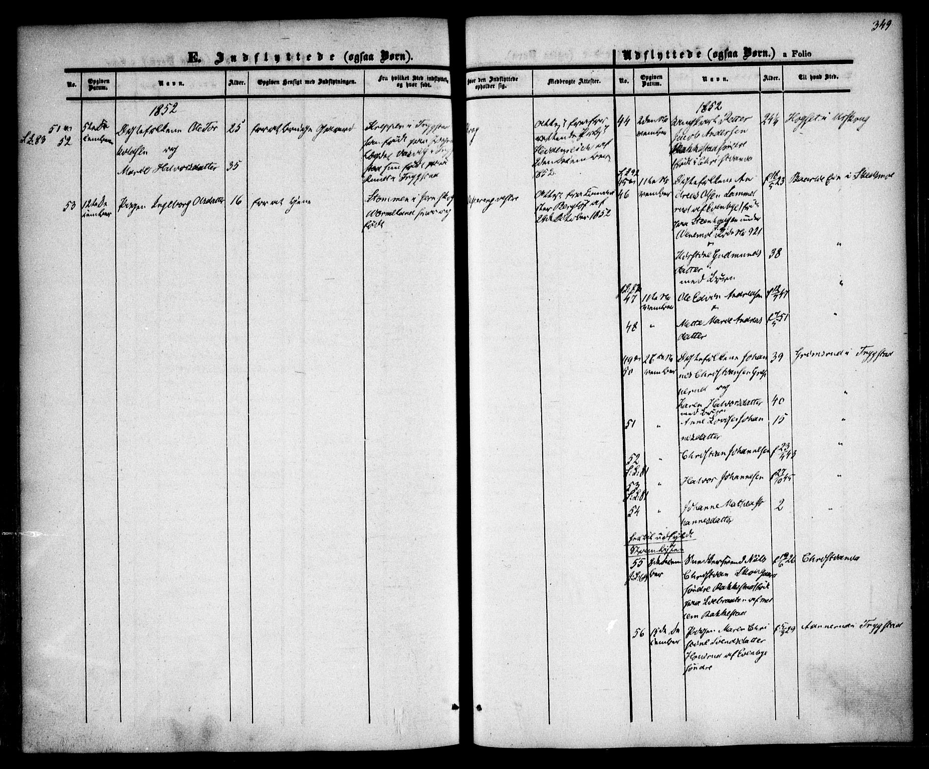 Høland prestekontor Kirkebøker, AV/SAO-A-10346a/F/Fa/L0009: Parish register (official) no. I 9, 1846-1853, p. 349