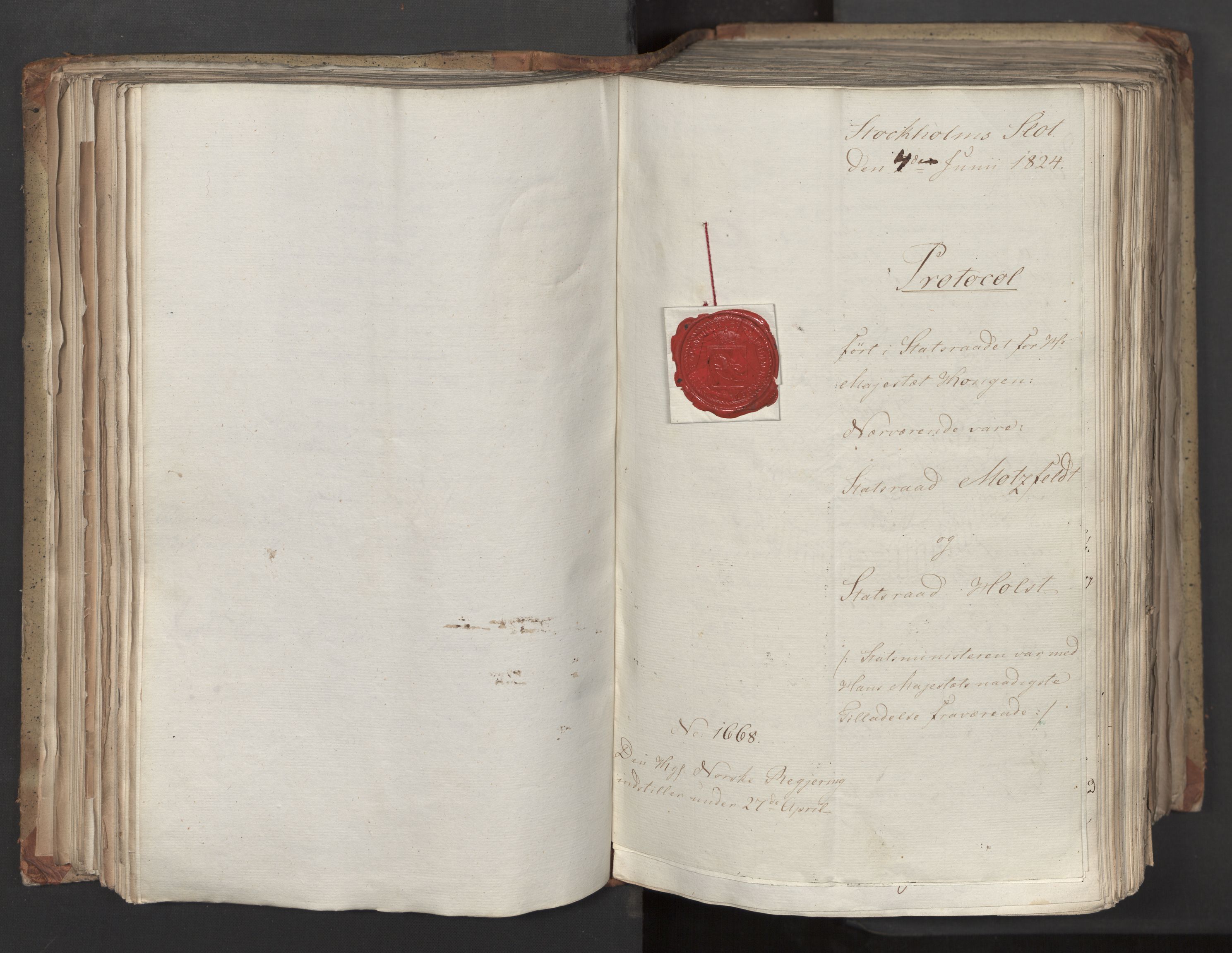 Statsrådsavdelingen i Stockholm, AV/RA-S-1003/D/Da/L0038: Regjeringsinnstillinger nr. 1404-1660, 1824, p. 170