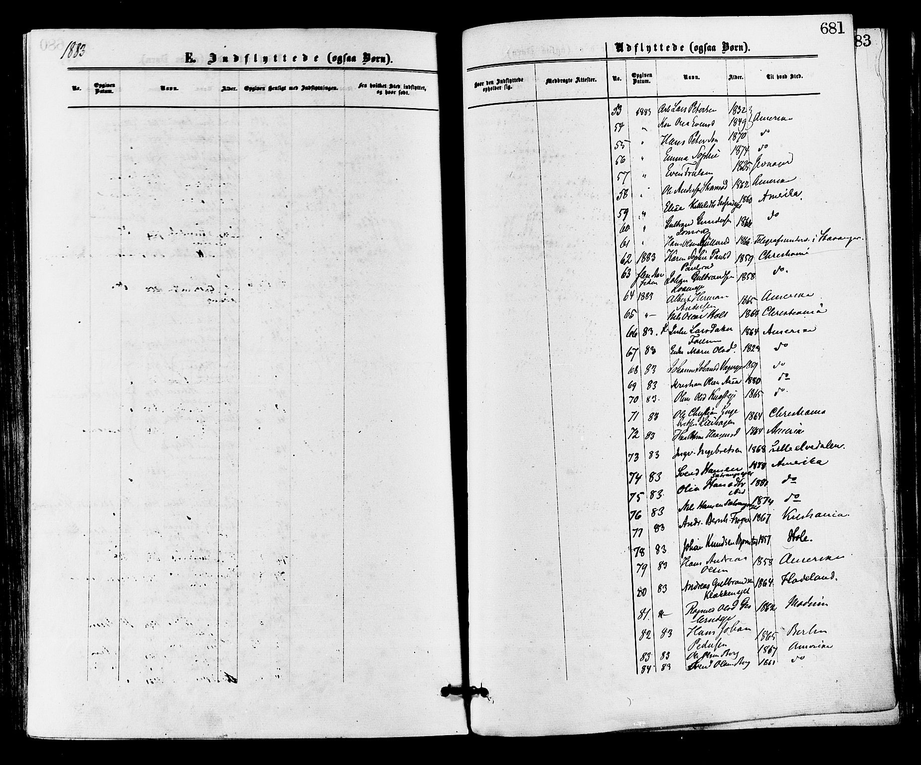 Norderhov kirkebøker, AV/SAKO-A-237/F/Fa/L0015: Parish register (official) no. 15, 1875-1884, p. 681