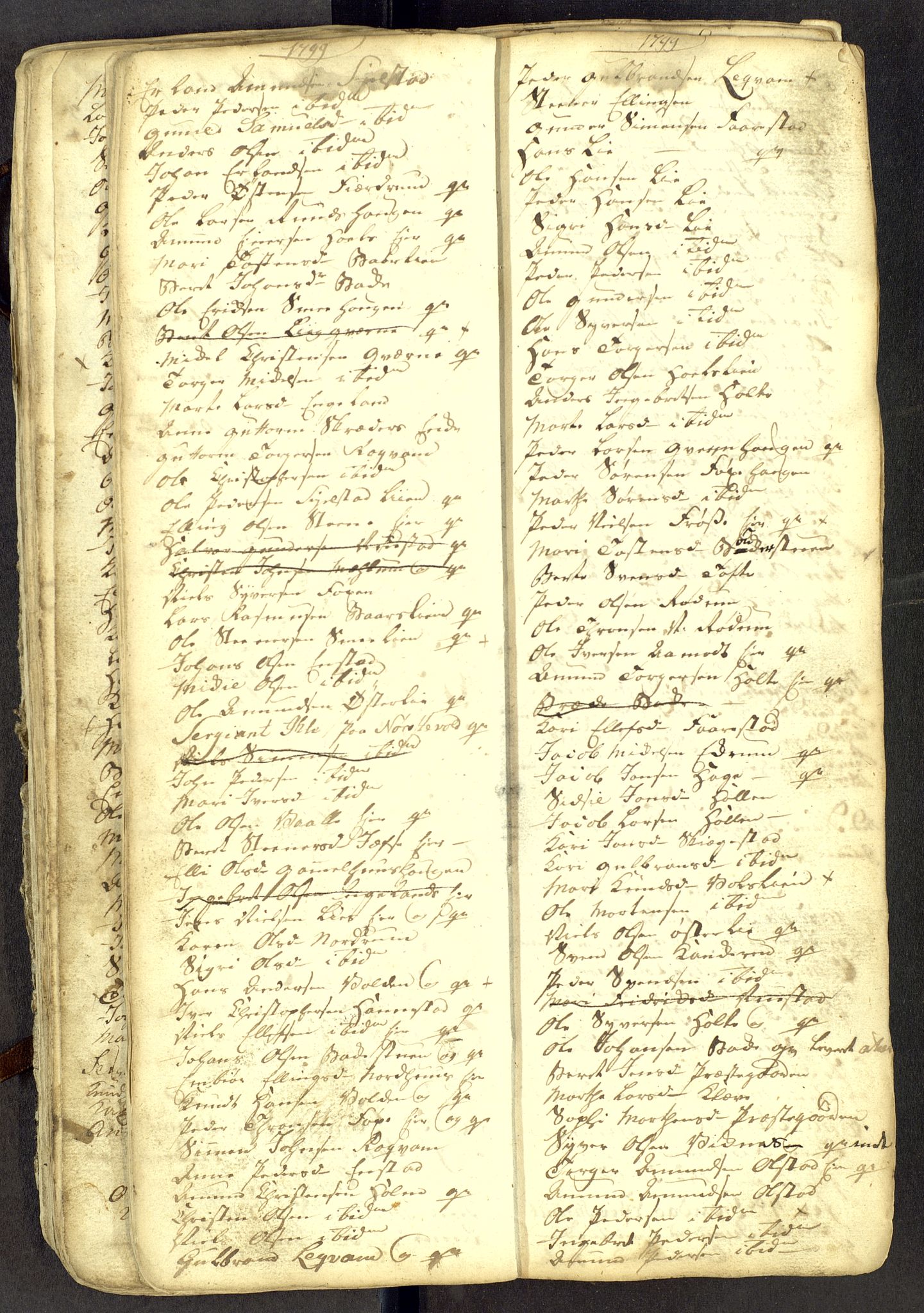 Gausdal prestekontor, AV/SAH-PREST-090/H/Ha: Parish register draft no. -, 1794-1811