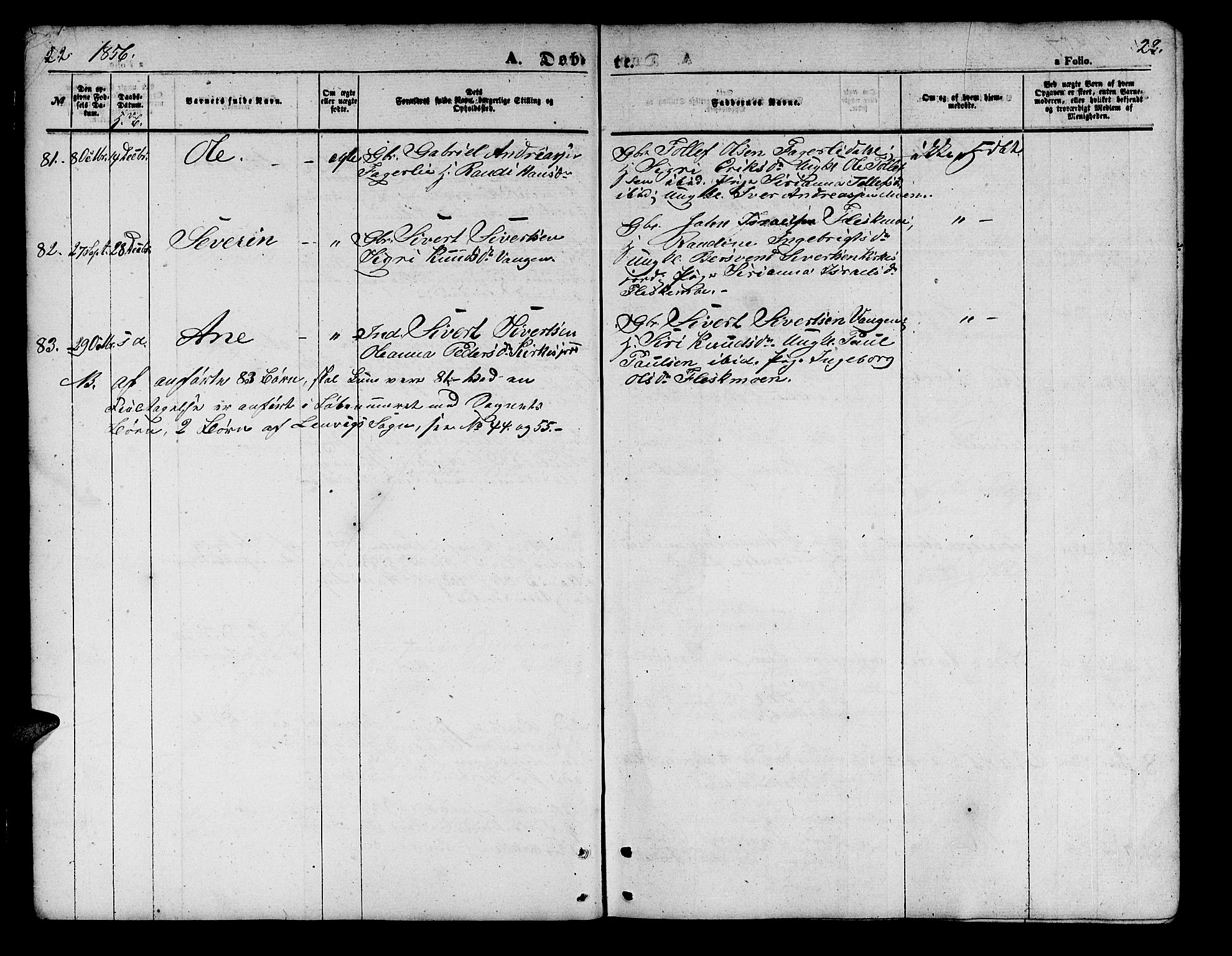 Målselv sokneprestembete, SATØ/S-1311/G/Ga/Gab/L0001klokker: Parish register (copy) no. 1, 1856-1866, p. 22-23