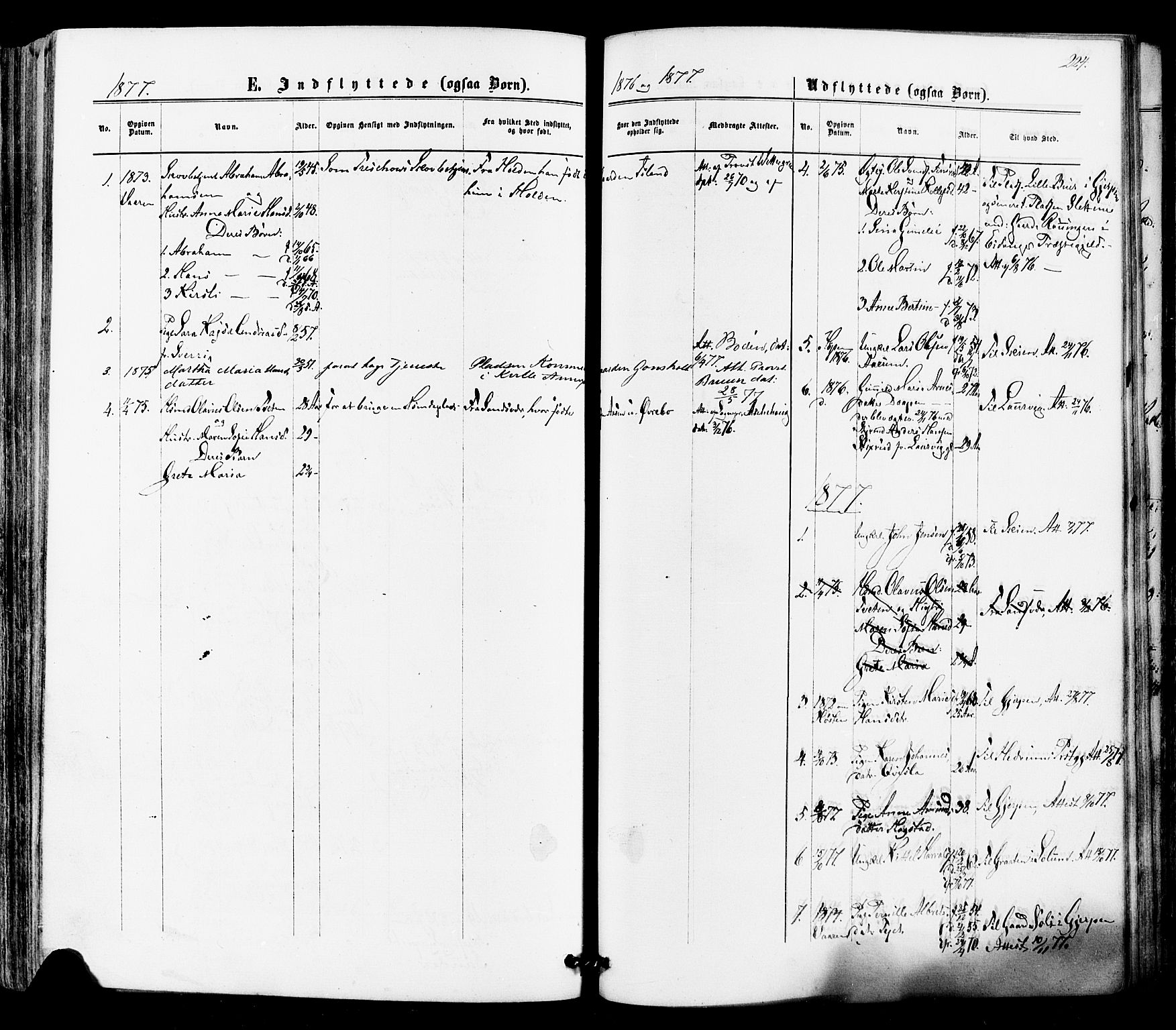 Siljan kirkebøker, SAKO/A-300/F/Fa/L0002: Parish register (official) no. 2, 1870-1895, p. 224