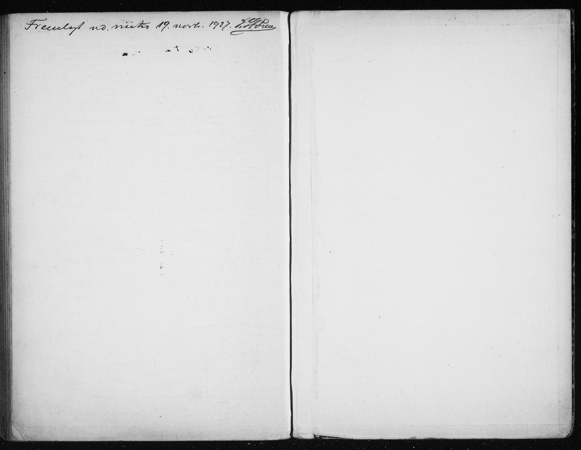 Tromsø sokneprestkontor/stiftsprosti/domprosti, AV/SATØ-S-1343/H/Hc/L0100: Banns register no. 100, 1919-1933