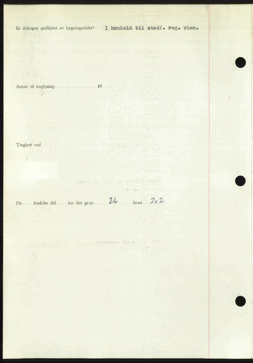 Romsdal sorenskriveri, AV/SAT-A-4149/1/2/2C: Mortgage book no. A28, 1948-1949, Diary no: : 187/1949