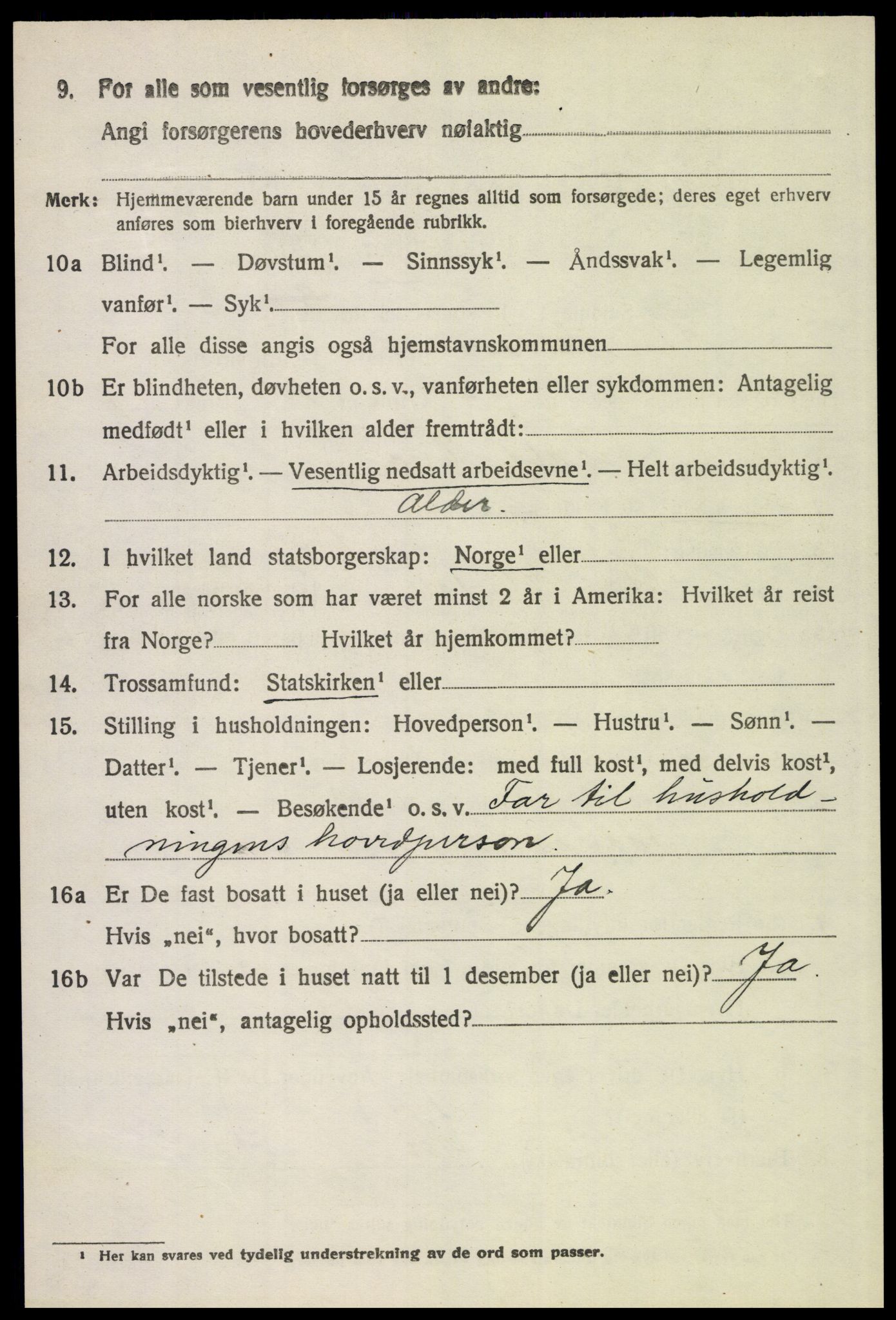 SAH, 1920 census for Stor-Elvdal, 1920, p. 3415