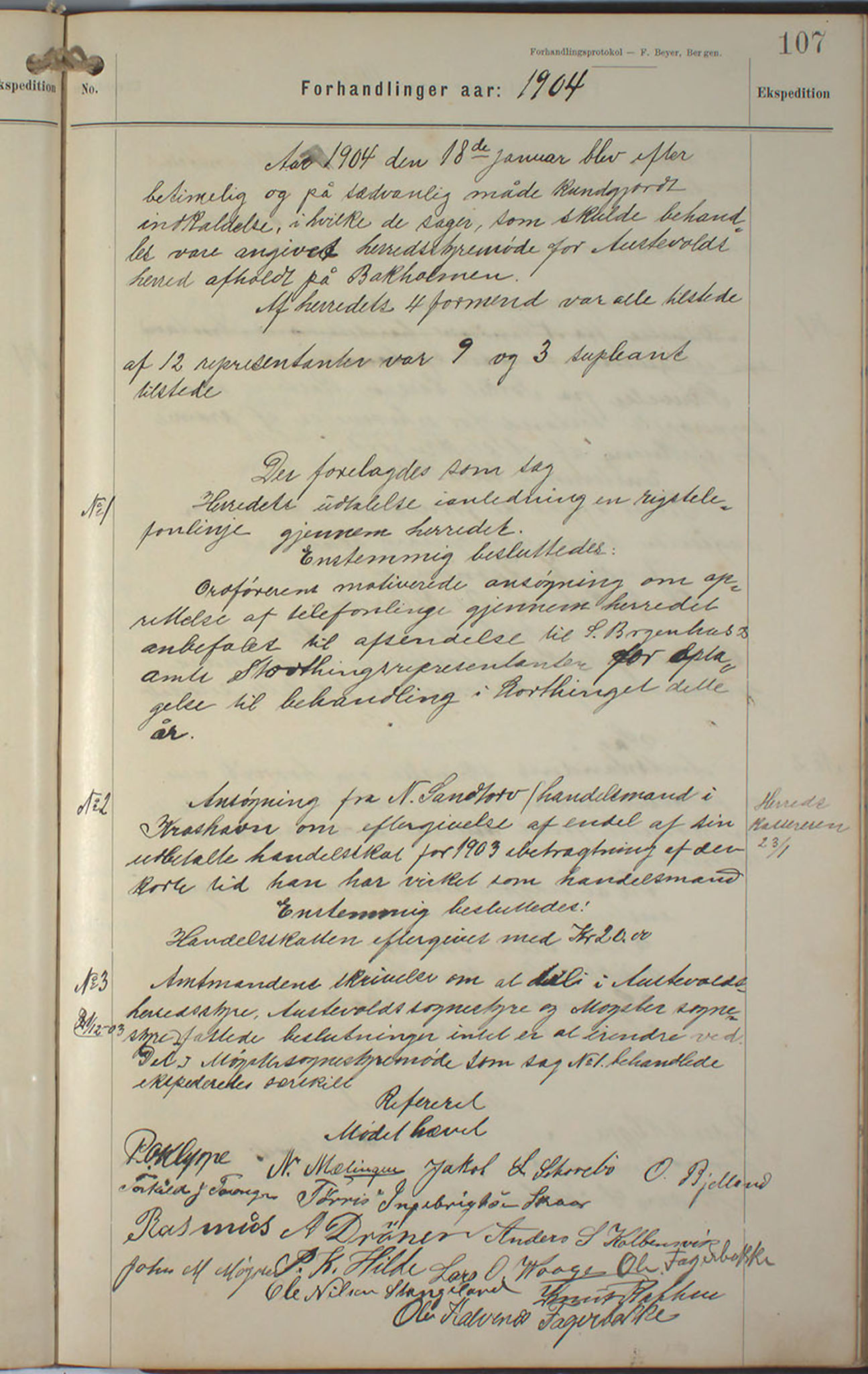 Austevoll kommune. Formannskapet, IKAH/1244-021/A/Aa/L0002a: Møtebok for heradstyret, 1901-1910, p. 212