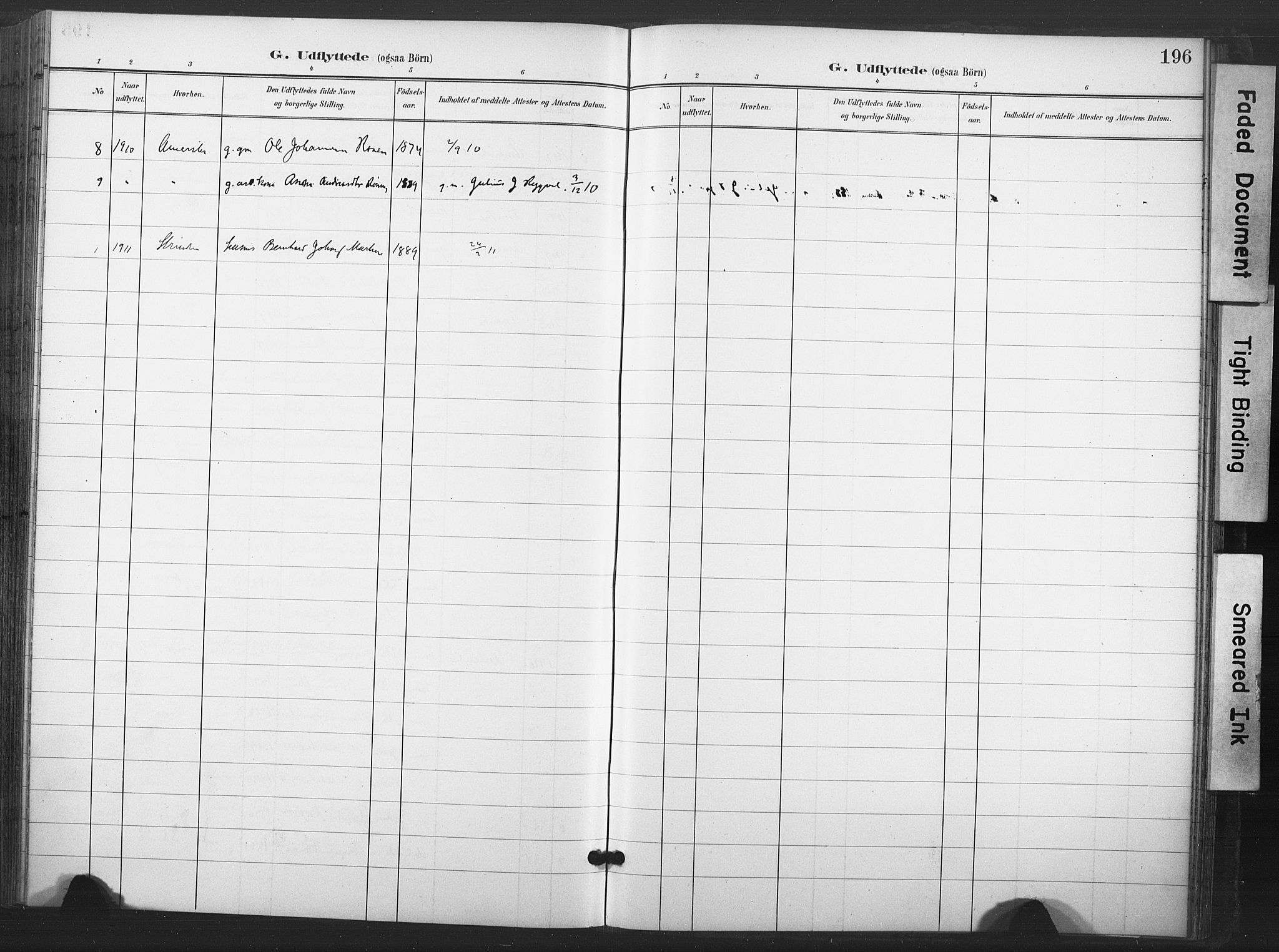 Ministerialprotokoller, klokkerbøker og fødselsregistre - Nord-Trøndelag, SAT/A-1458/713/L0122: Parish register (official) no. 713A11, 1899-1910, p. 196
