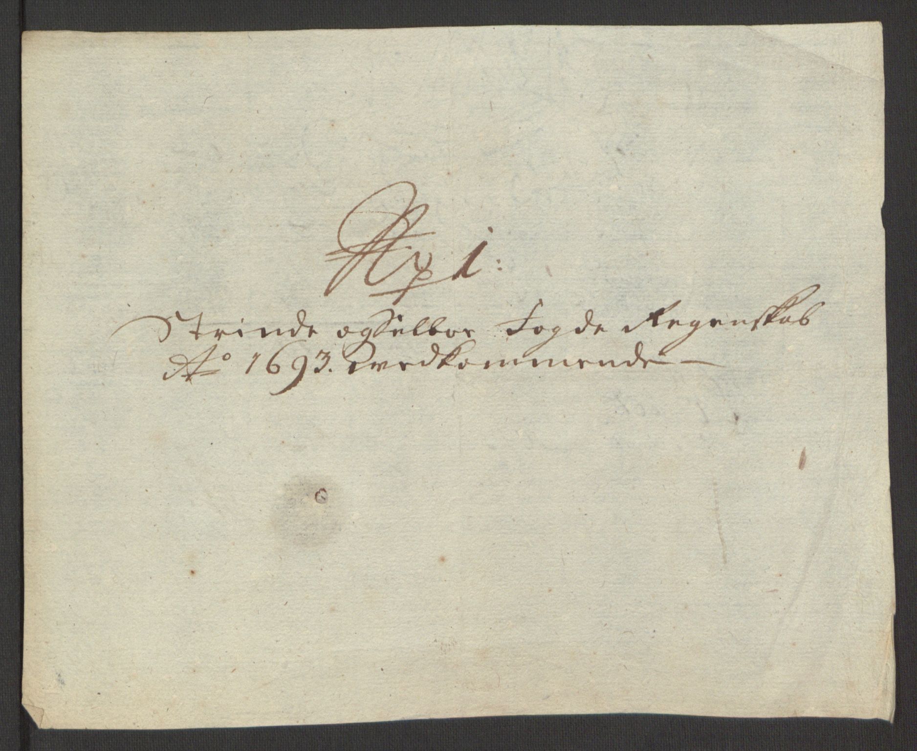 Rentekammeret inntil 1814, Reviderte regnskaper, Fogderegnskap, AV/RA-EA-4092/R61/L4104: Fogderegnskap Strinda og Selbu, 1693-1694, p. 149